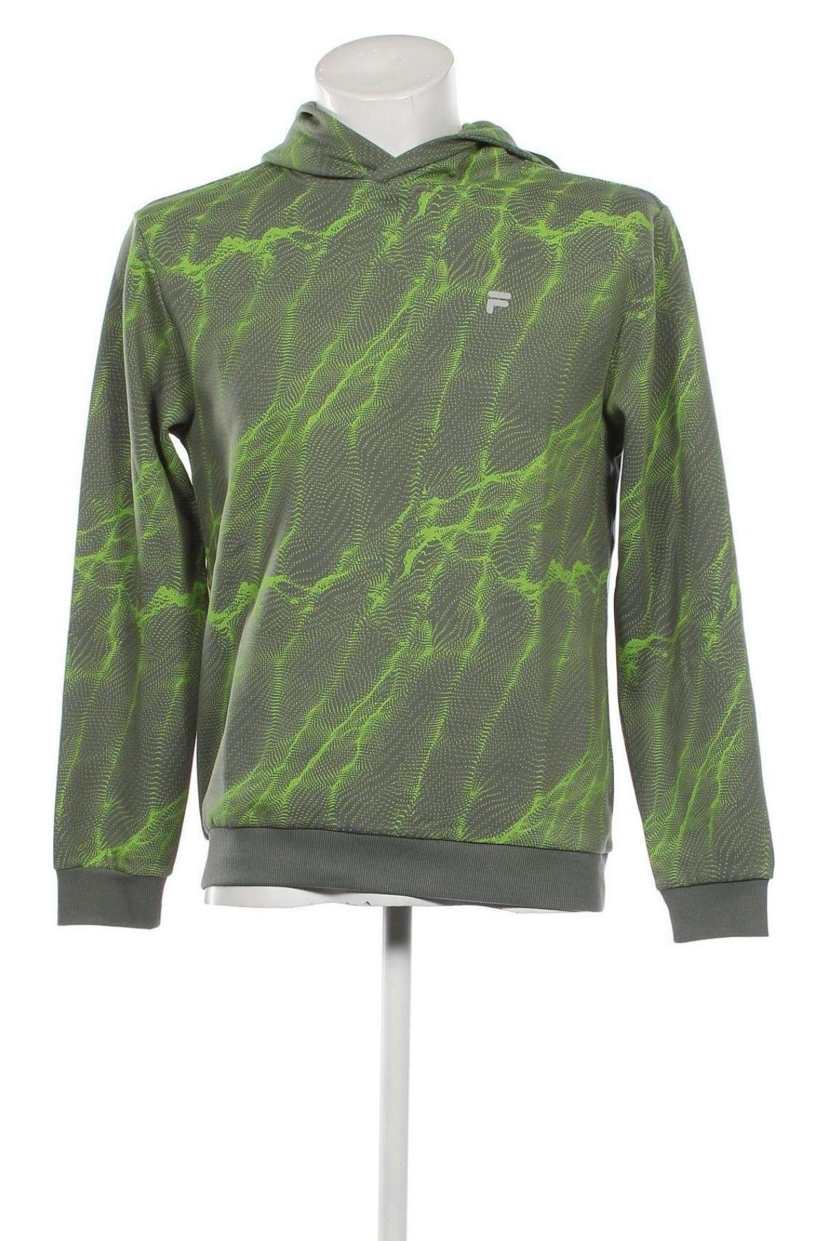 Herren Sweatshirt FILA, Größe S, Farbe Grün, Preis 25,93 €
