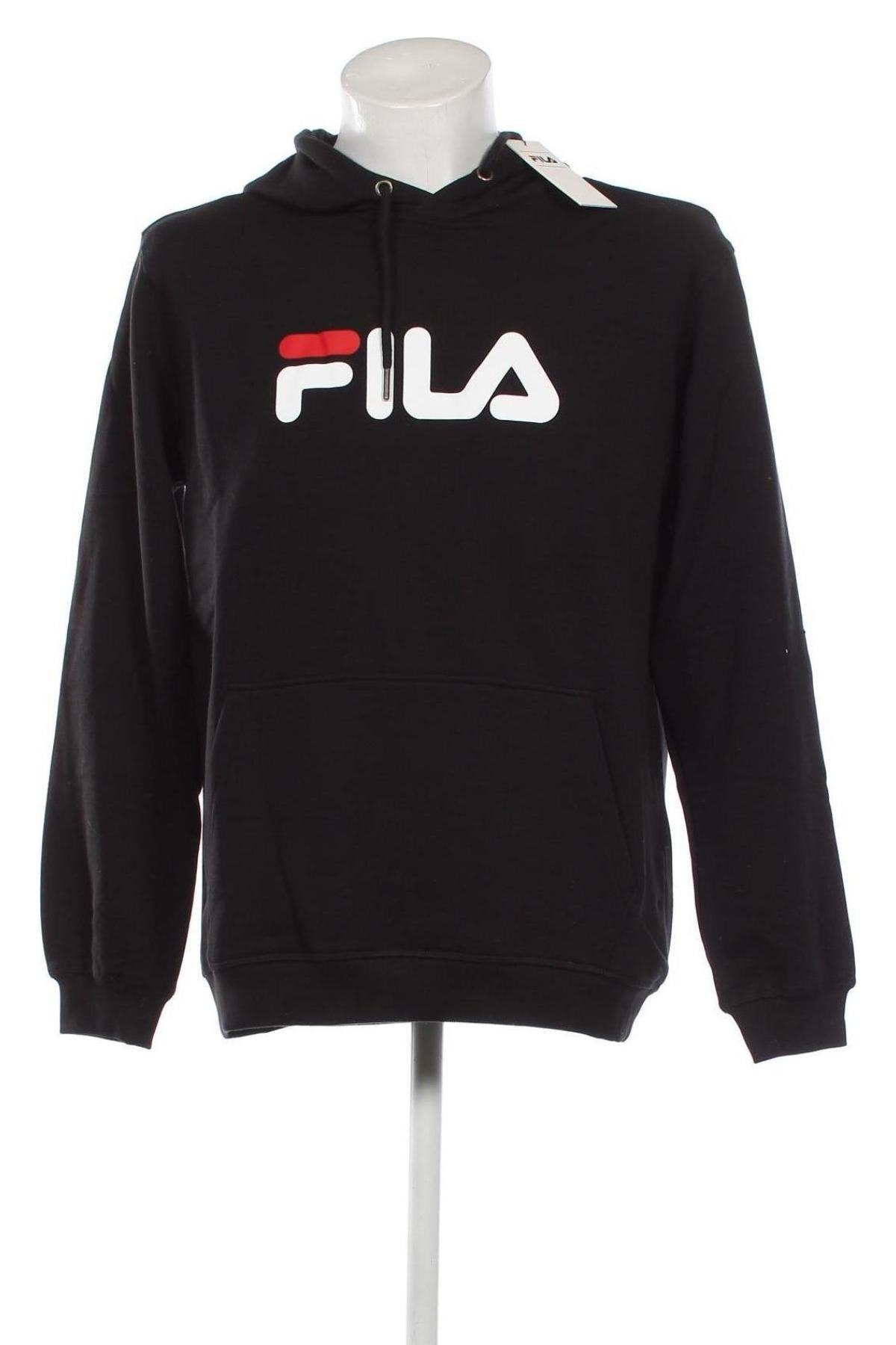 Herren Sweatshirt FILA, Größe L, Farbe Schwarz, Preis € 30,76