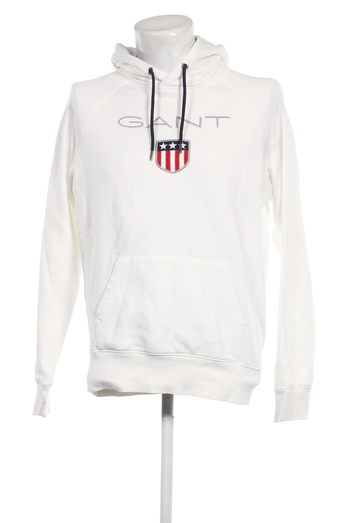 Herren Sweatshirt Gang, Größe L, Farbe Weiß, Preis 58,50 €