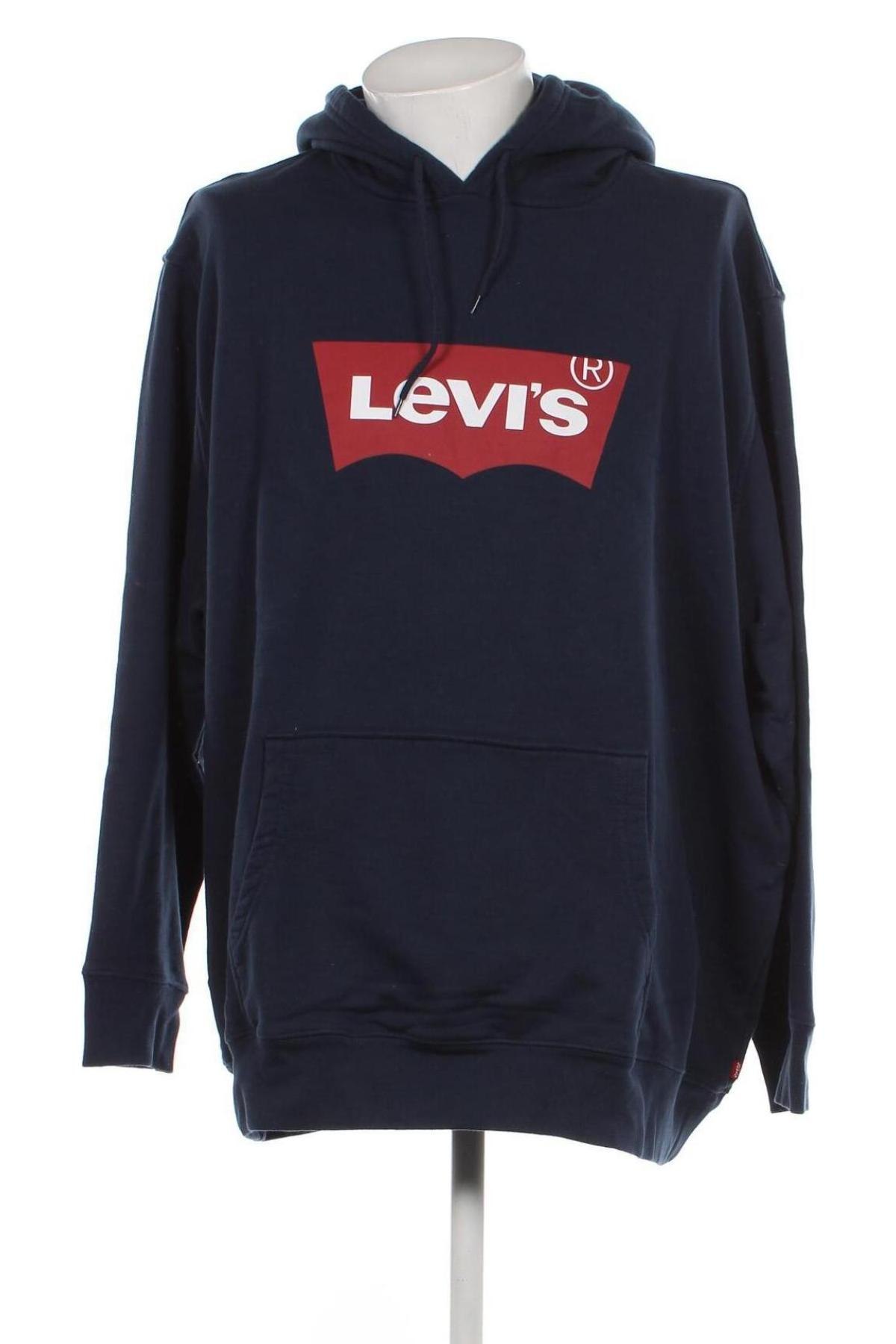 Męska bluza Levi's, Rozmiar 4XL, Kolor Niebieski, Cena 302,50 zł