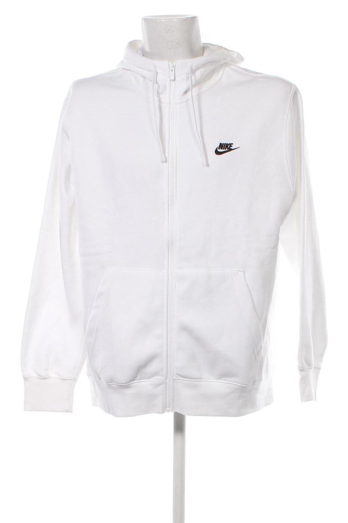 Мъжки суичър Nike, Размер XL, Цвят Бял, Цена 117,00 лв.