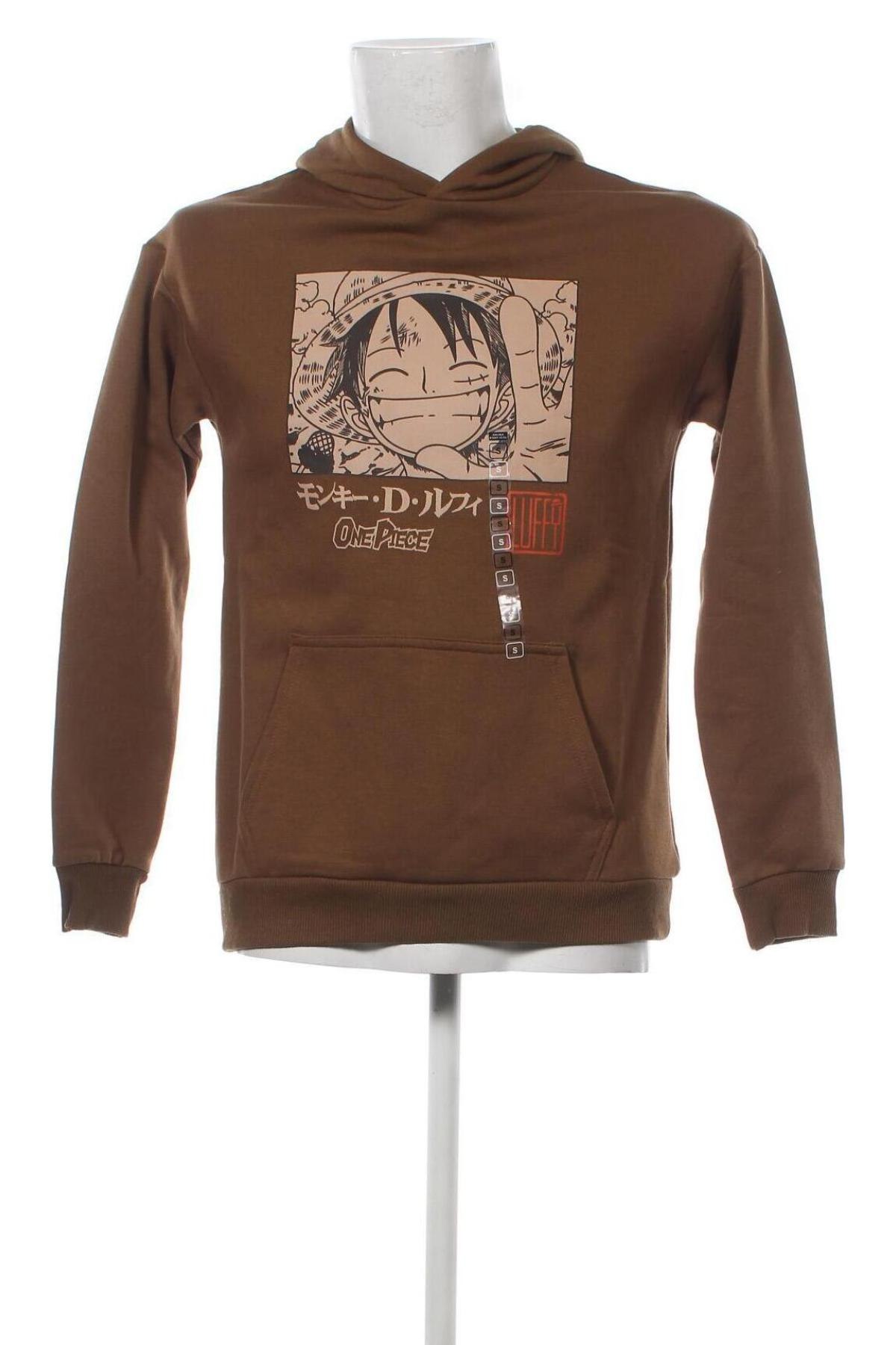 Herren Sweatshirt One Piece, Größe S, Farbe Braun, Preis € 10,25