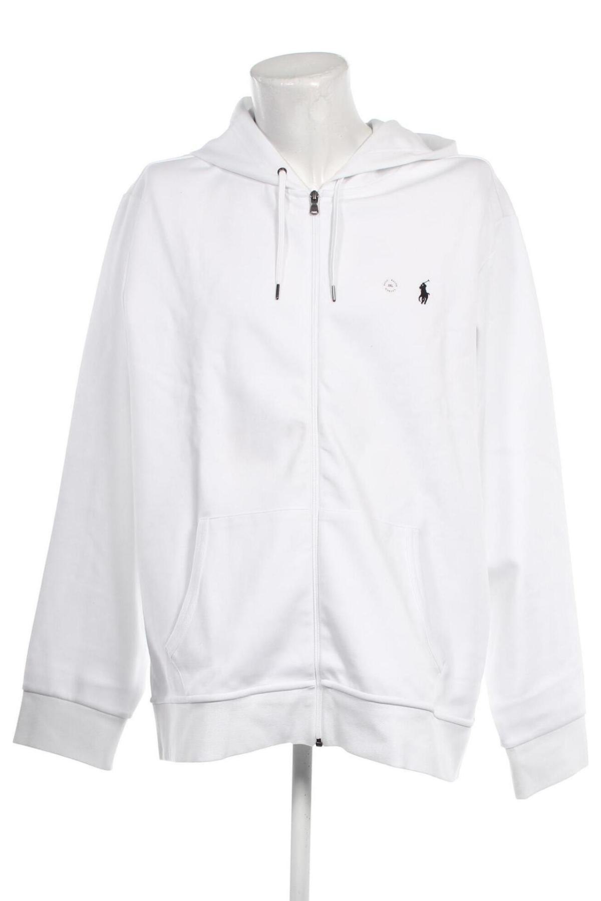 Herren Sweatshirt Polo By Ralph Lauren, Größe XXL, Farbe Weiß, Preis € 126,80