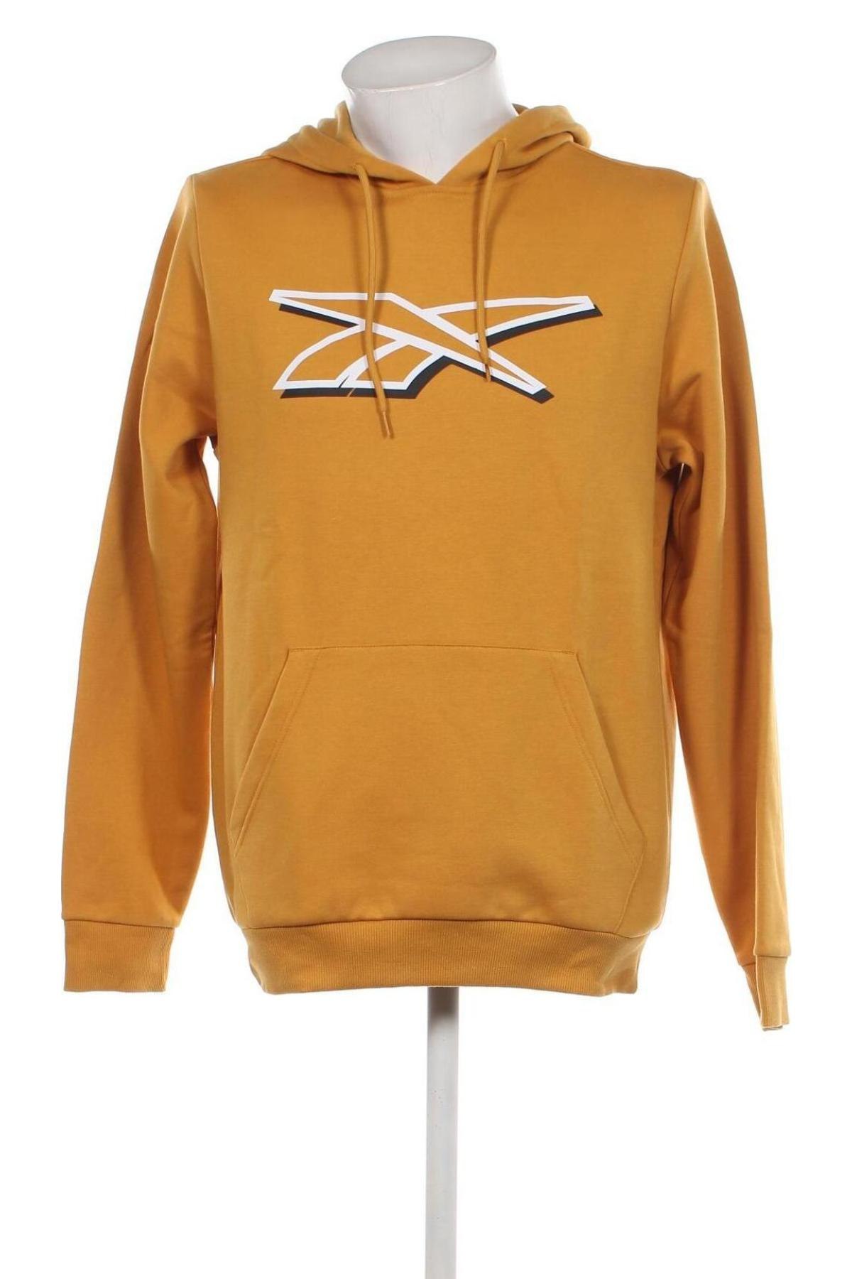 Herren Sweatshirt Reebok, Größe M, Farbe Gelb, Preis € 10,99