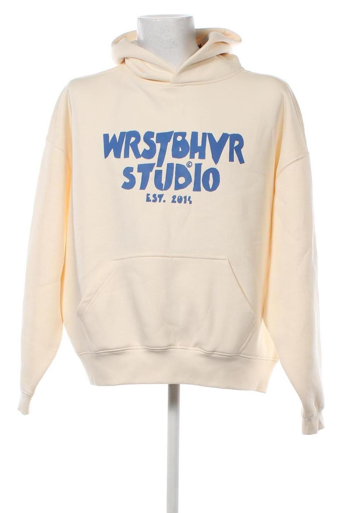 Herren Sweatshirt WRSTBHVR, Größe L, Farbe Ecru, Preis € 58,50