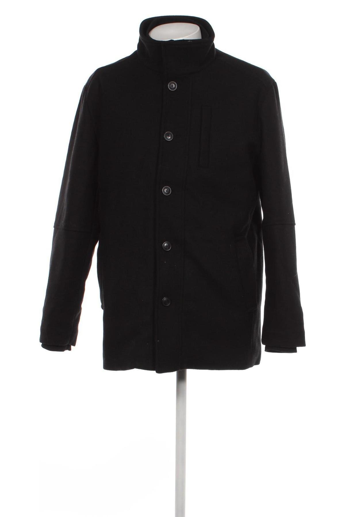 Ανδρικά παλτό Jack & Jones PREMIUM, Μέγεθος XL, Χρώμα Μαύρο, Τιμή 30,43 €