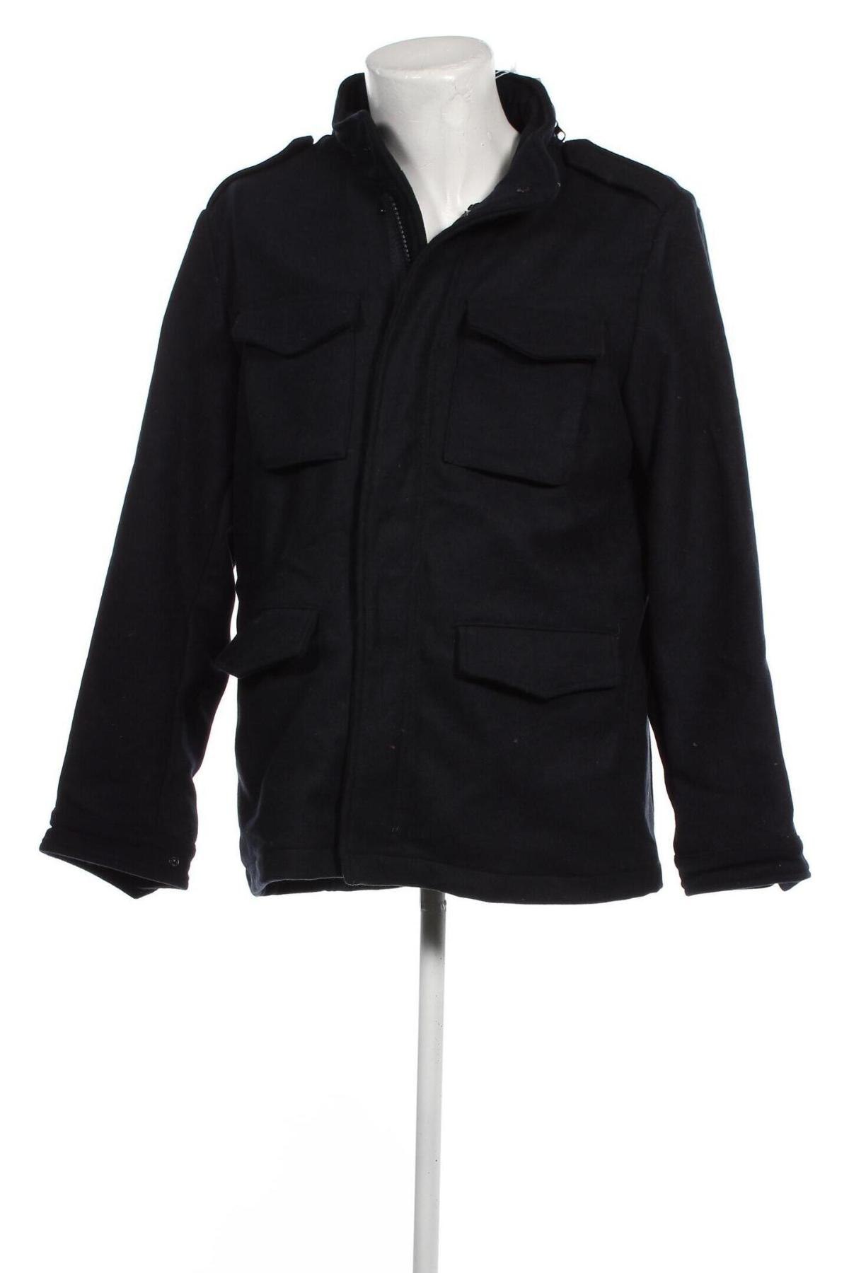 Ανδρικά παλτό Oviesse, Μέγεθος L, Χρώμα Μαύρο, Τιμή 16,85 €