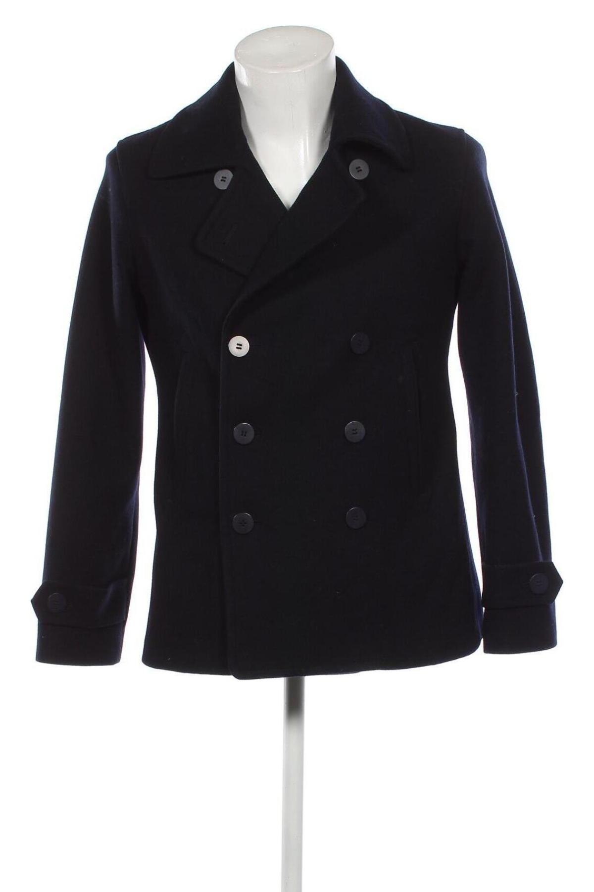 Ανδρικά παλτό Superdry, Μέγεθος M, Χρώμα Μπλέ, Τιμή 50,83 €