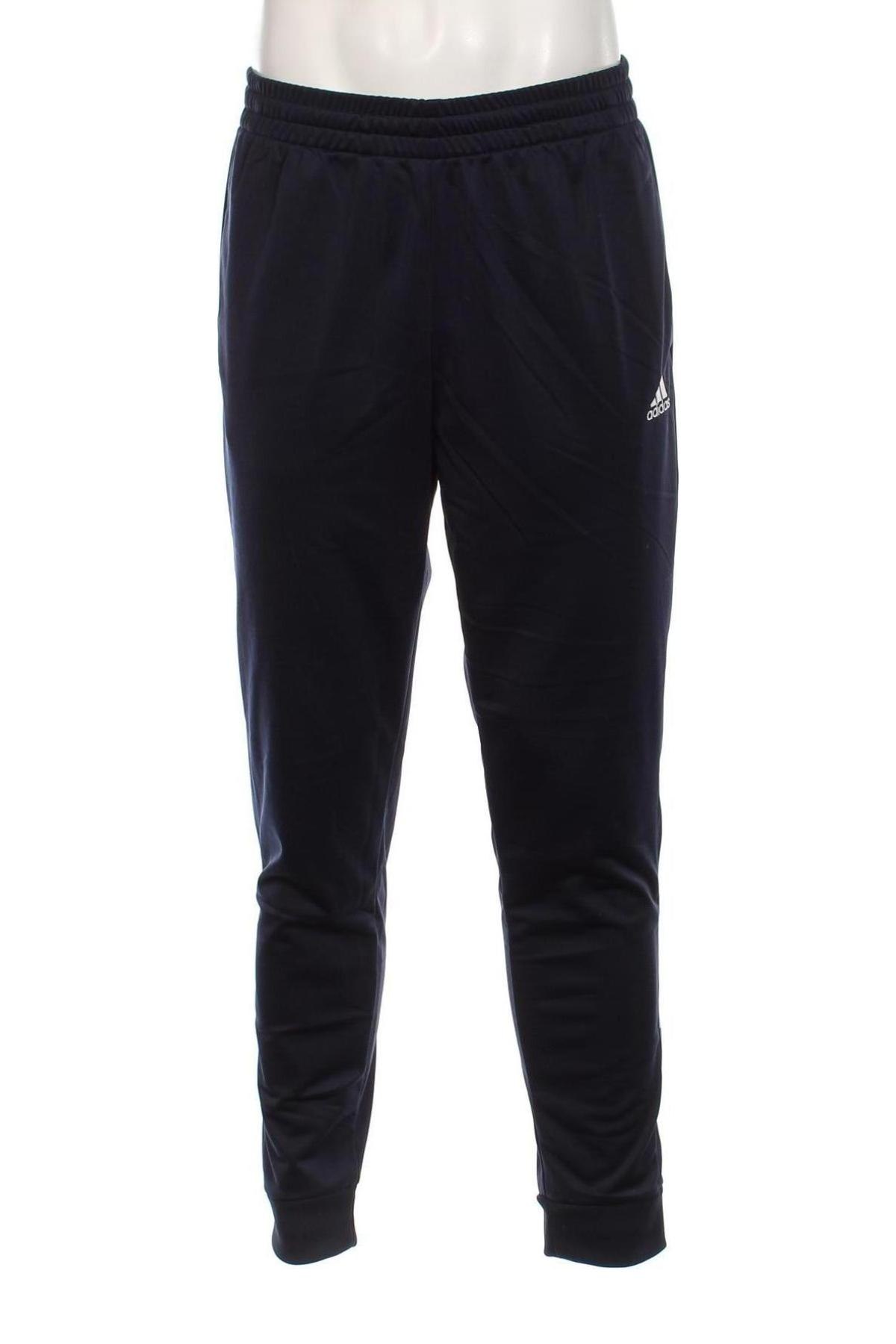 Ανδρικό αθλητικό παντελόνι Adidas, Μέγεθος L, Χρώμα Μπλέ, Τιμή 38,12 €