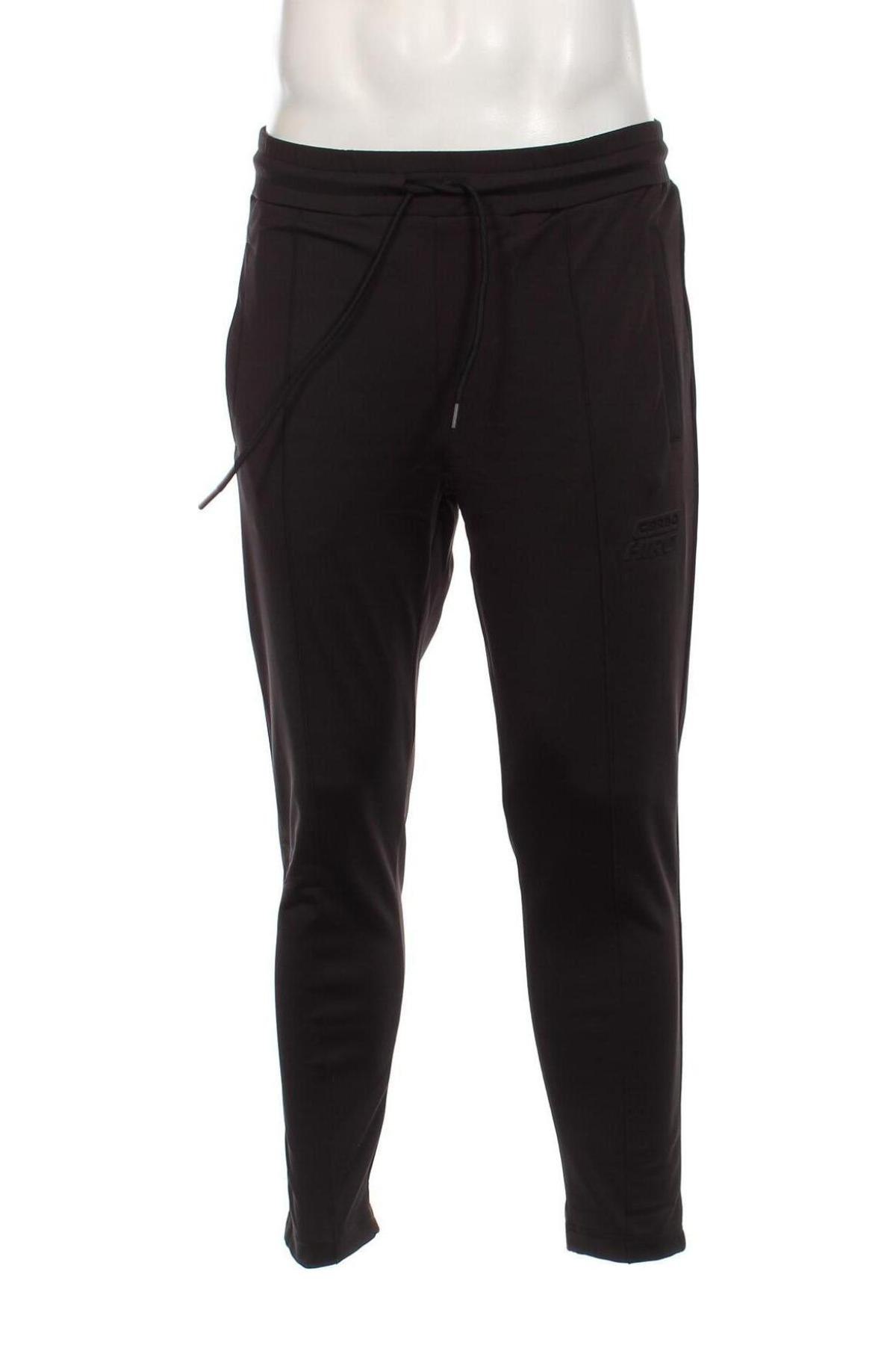 Pantaloni trening de bărbați Corbo, Mărime S, Culoare Negru, Preț 190,79 Lei