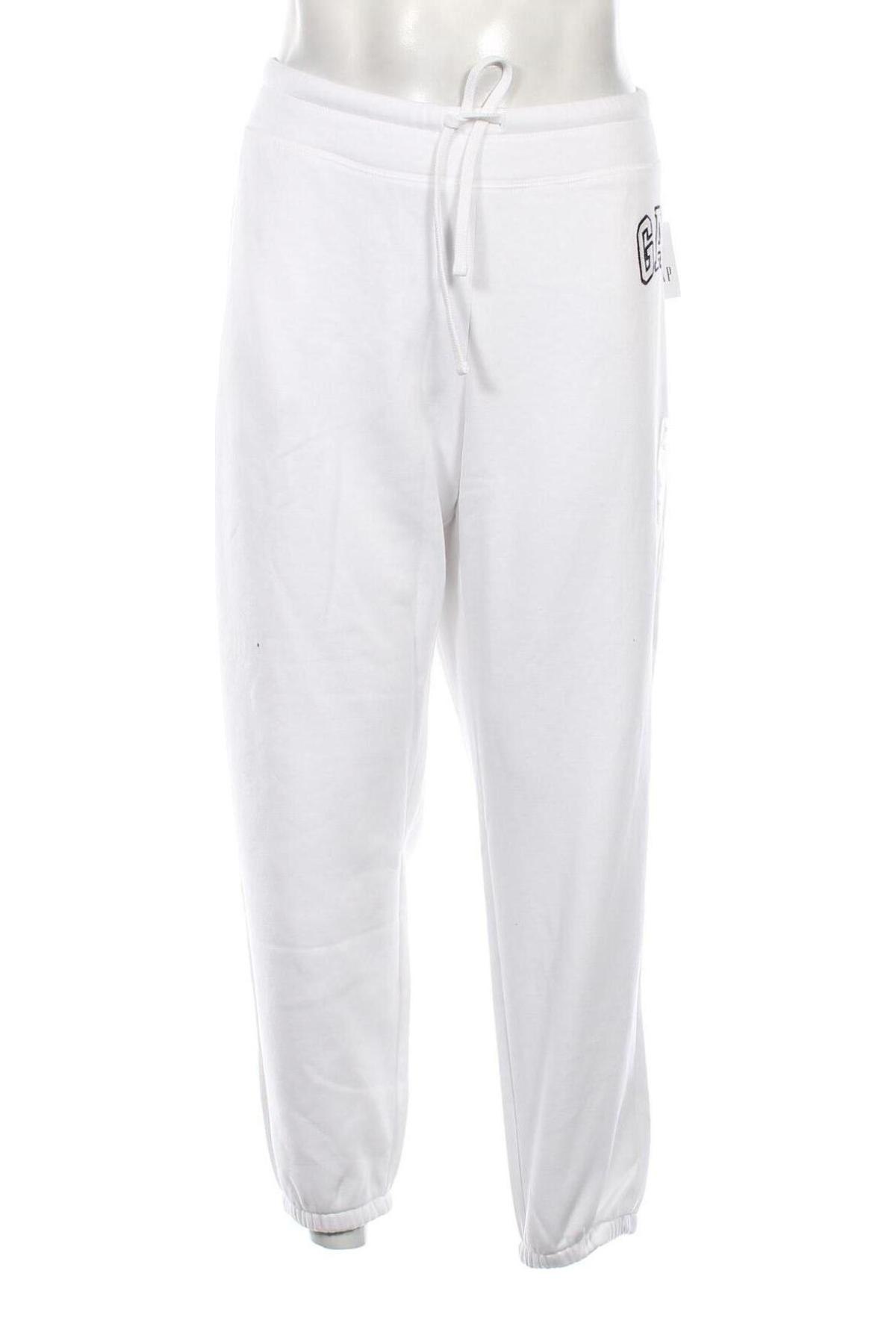 Ανδρικό αθλητικό παντελόνι Gap, Μέγεθος XL, Χρώμα Λευκό, Τιμή 26,15 €