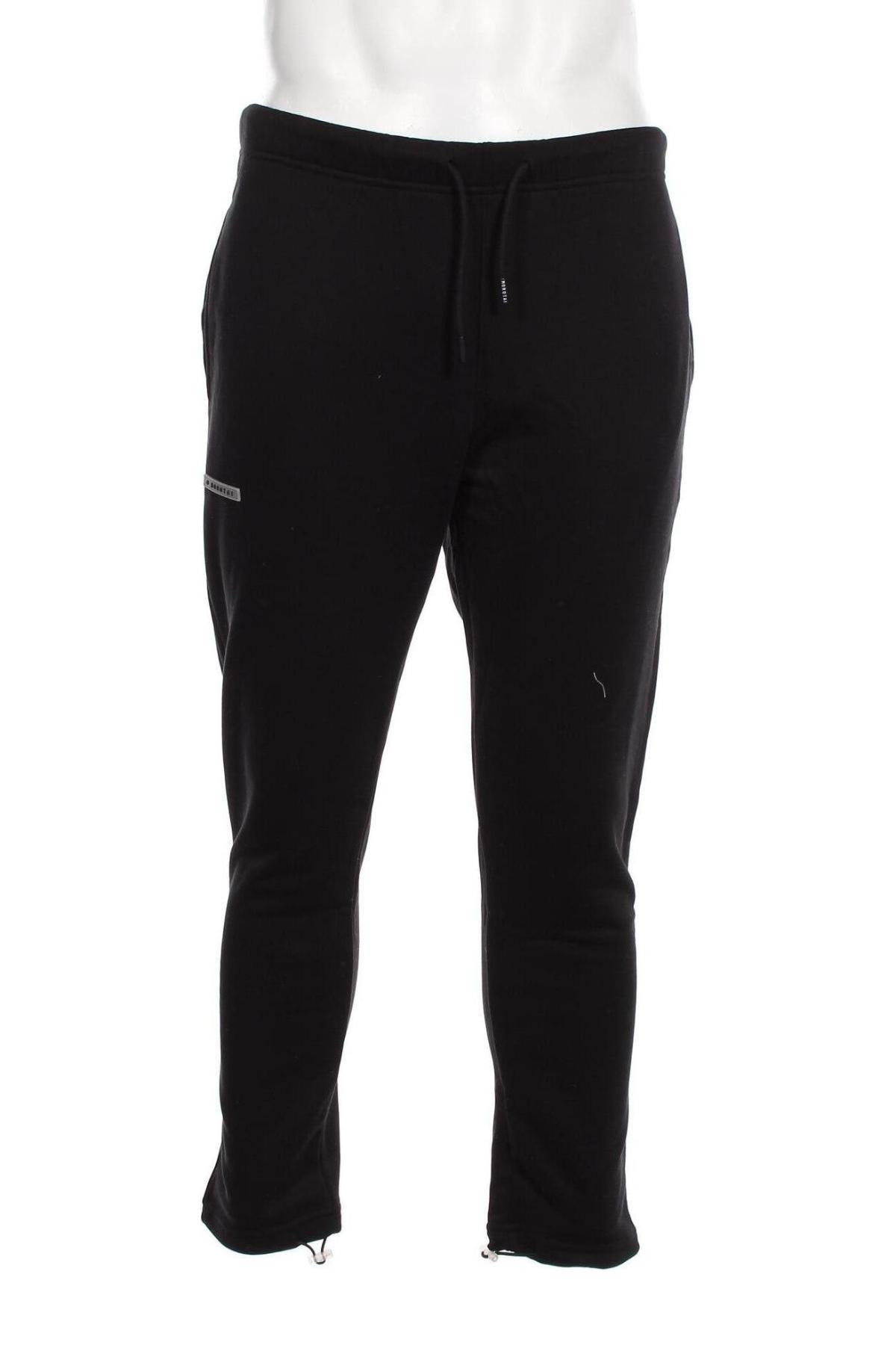 Pantaloni trening de bărbați Morotai, Mărime L, Culoare Negru, Preț 108,75 Lei