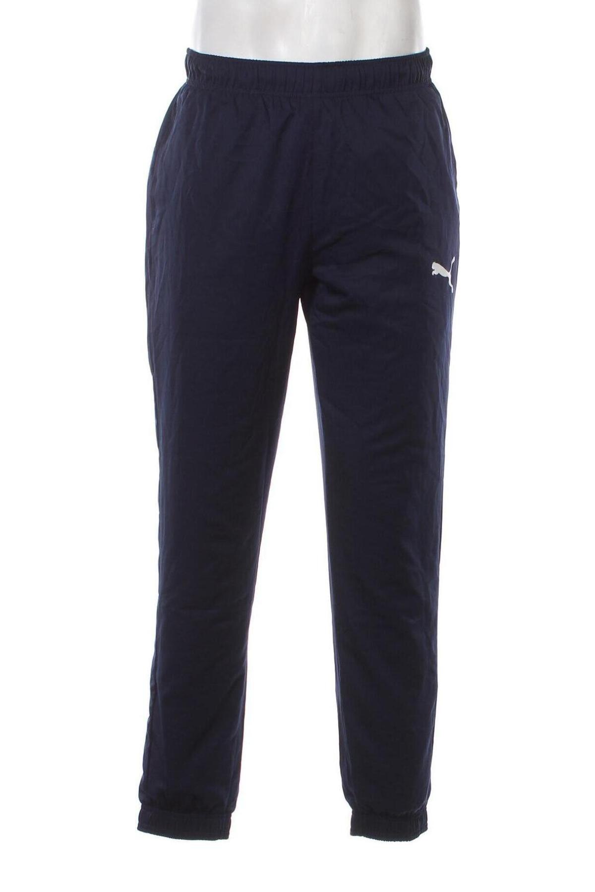 Pantaloni trening de bărbați PUMA, Mărime M, Culoare Albastru, Preț 95,39 Lei