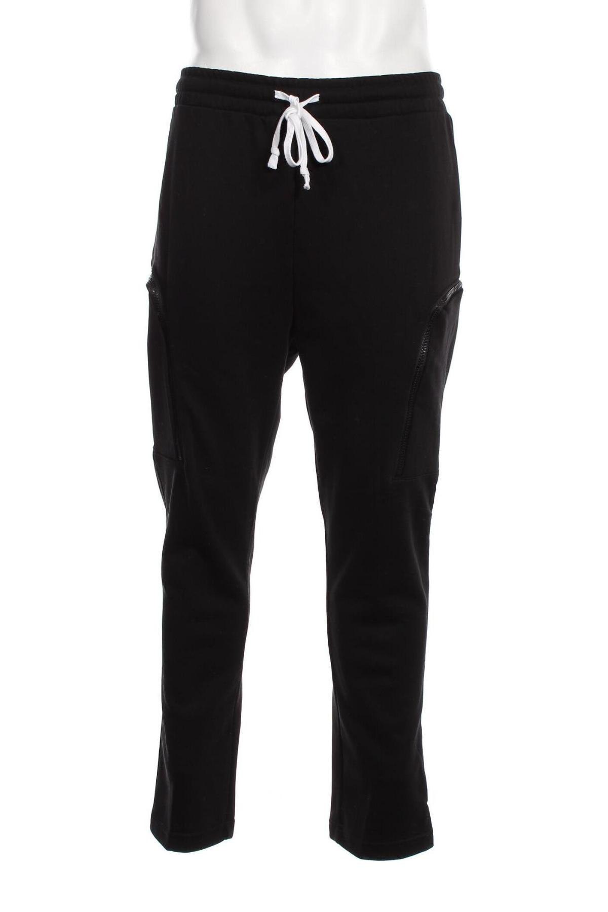 Pantaloni trening de bărbați Urban Classics, Mărime M, Culoare Negru, Preț 269,74 Lei