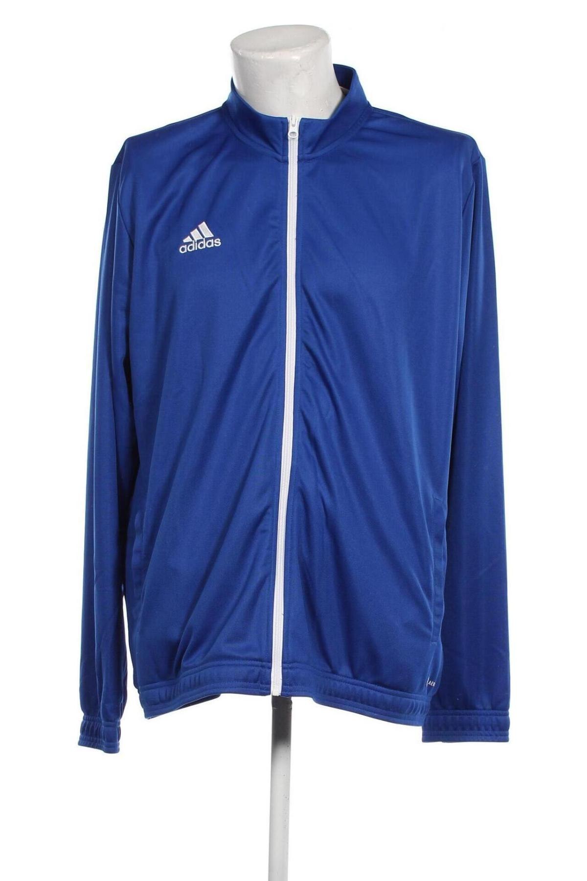 Ανδρική αθλητική ζακέτα Adidas, Μέγεθος XXL, Χρώμα Μπλέ, Τιμή 33,40 €