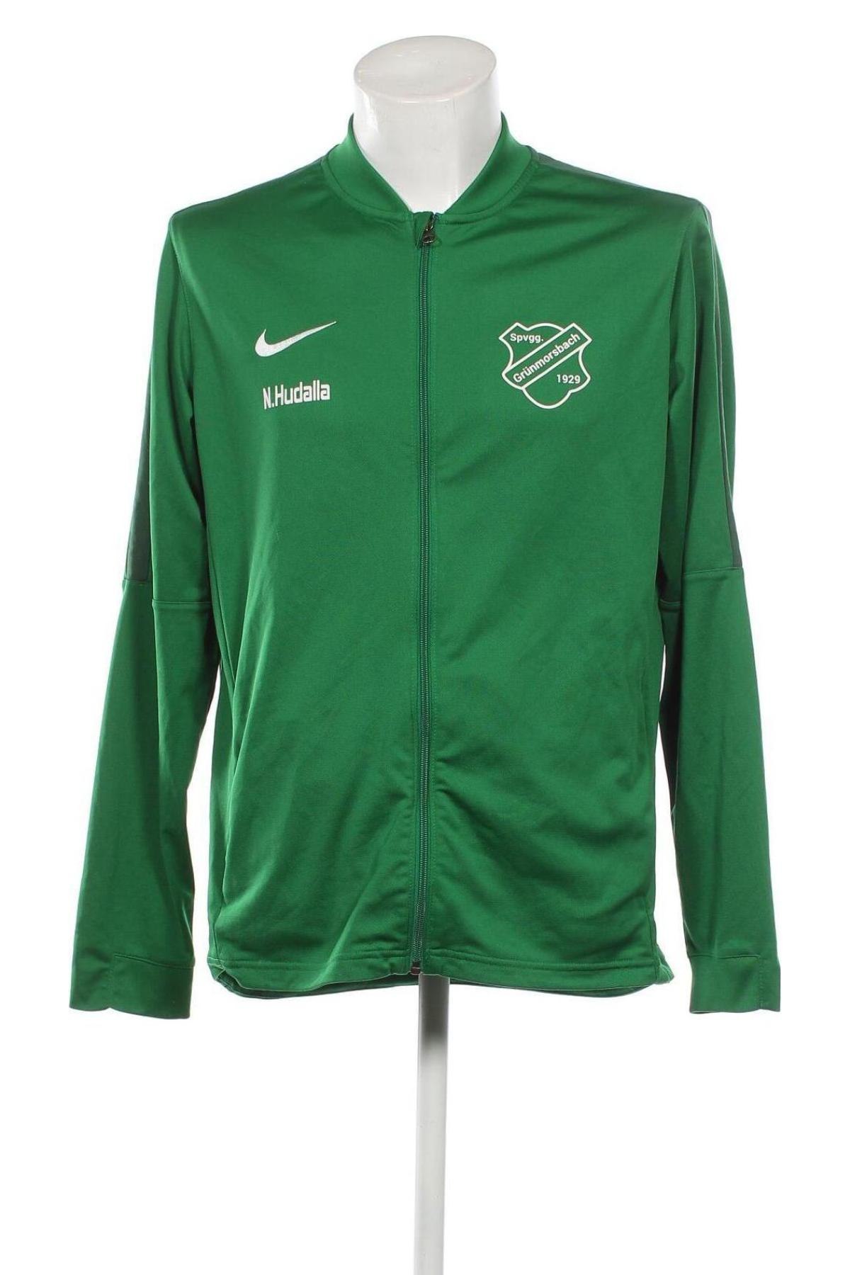 Ανδρική αθλητική ζακέτα Nike, Μέγεθος XL, Χρώμα Πράσινο, Τιμή 28,39 €