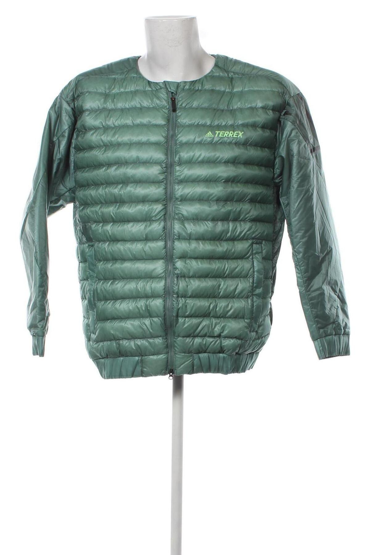 Pánska bunda  Adidas, Veľkosť L, Farba Zelená, Cena  105,15 €