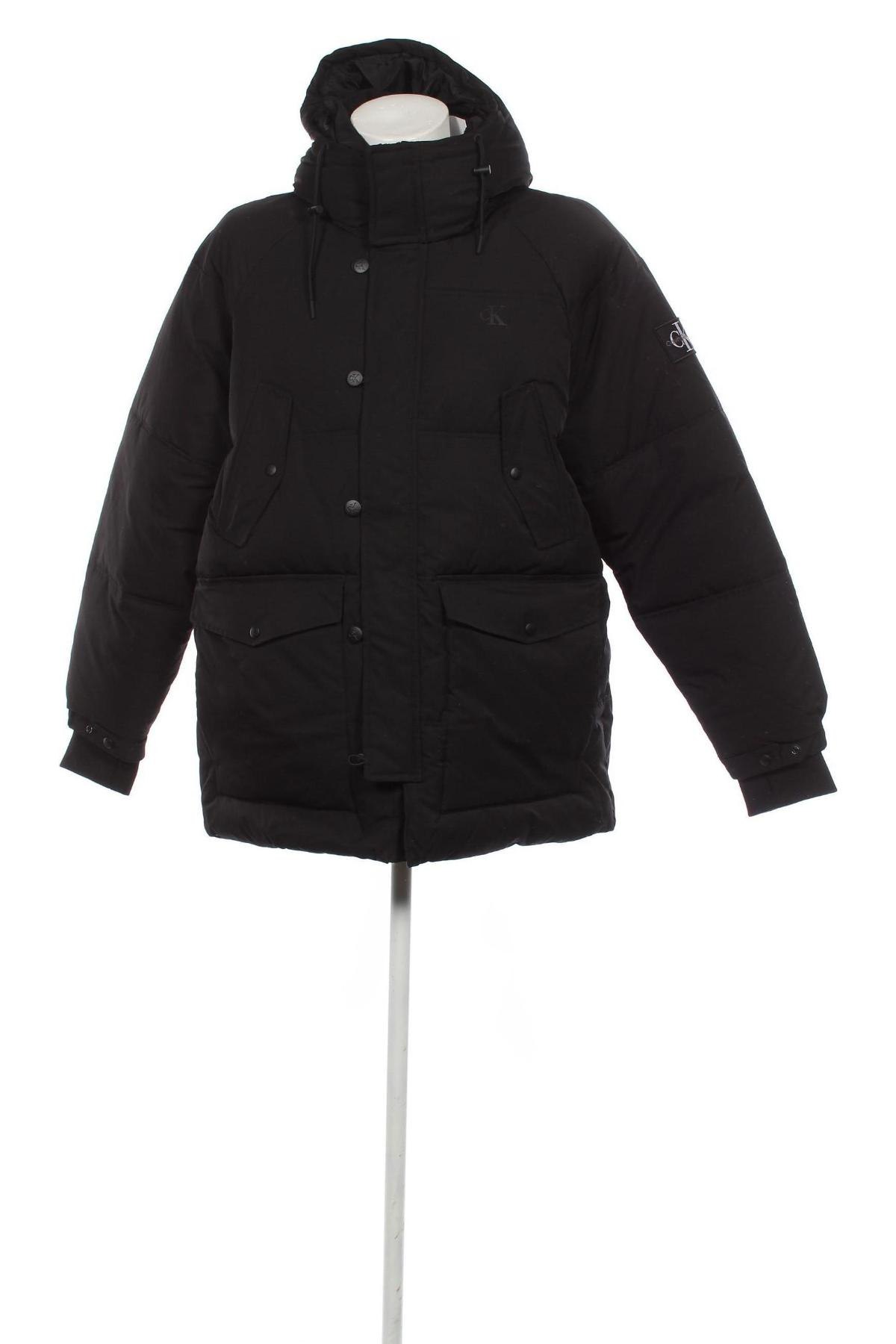 Ανδρικό μπουφάν Calvin Klein Jeans, Μέγεθος L, Χρώμα Μαύρο, Τιμή 176,29 €