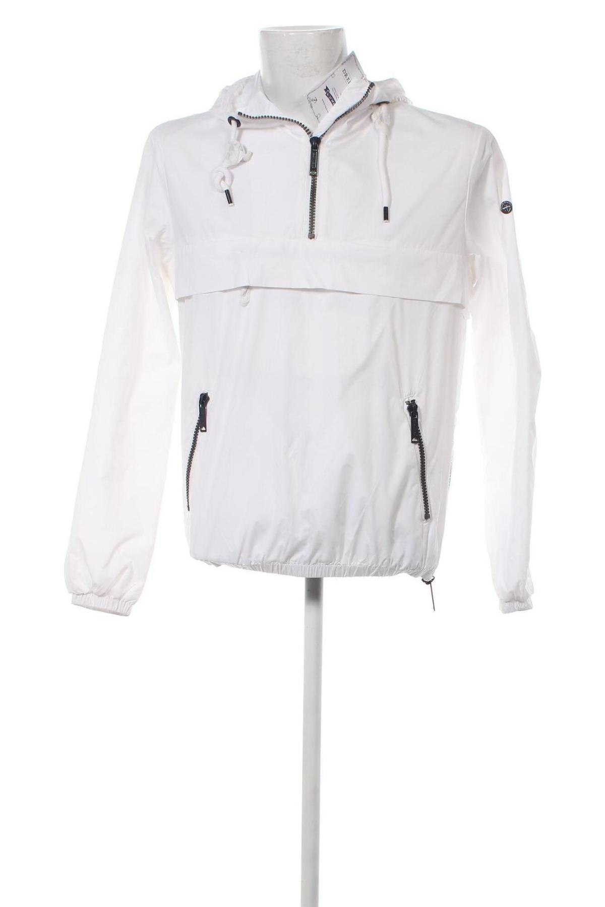 Ανδρικό μπουφάν Dreimaster, Μέγεθος S, Χρώμα Λευκό, Τιμή 34,65 €
