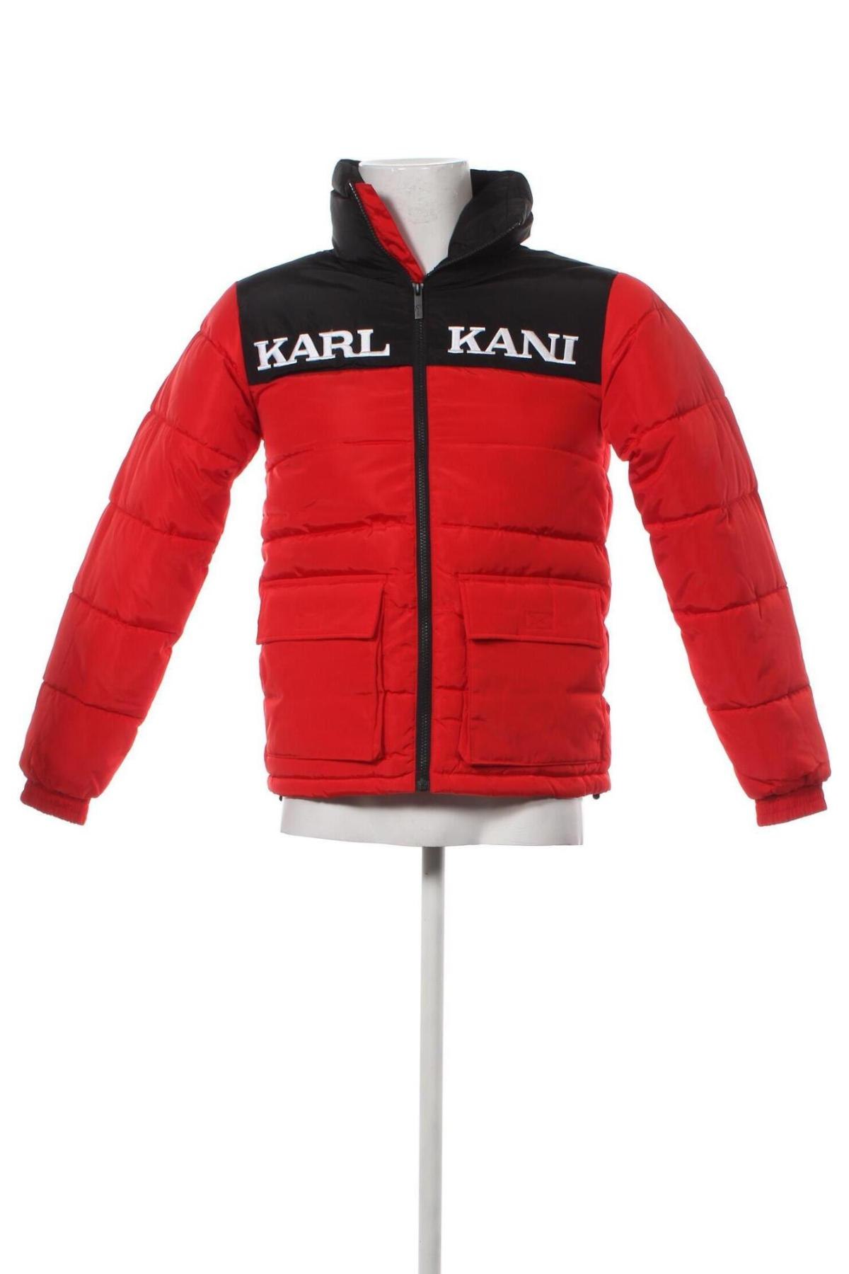 Herrenjacke Karl Kani, Größe XXS, Farbe Rot, Preis 17,75 €