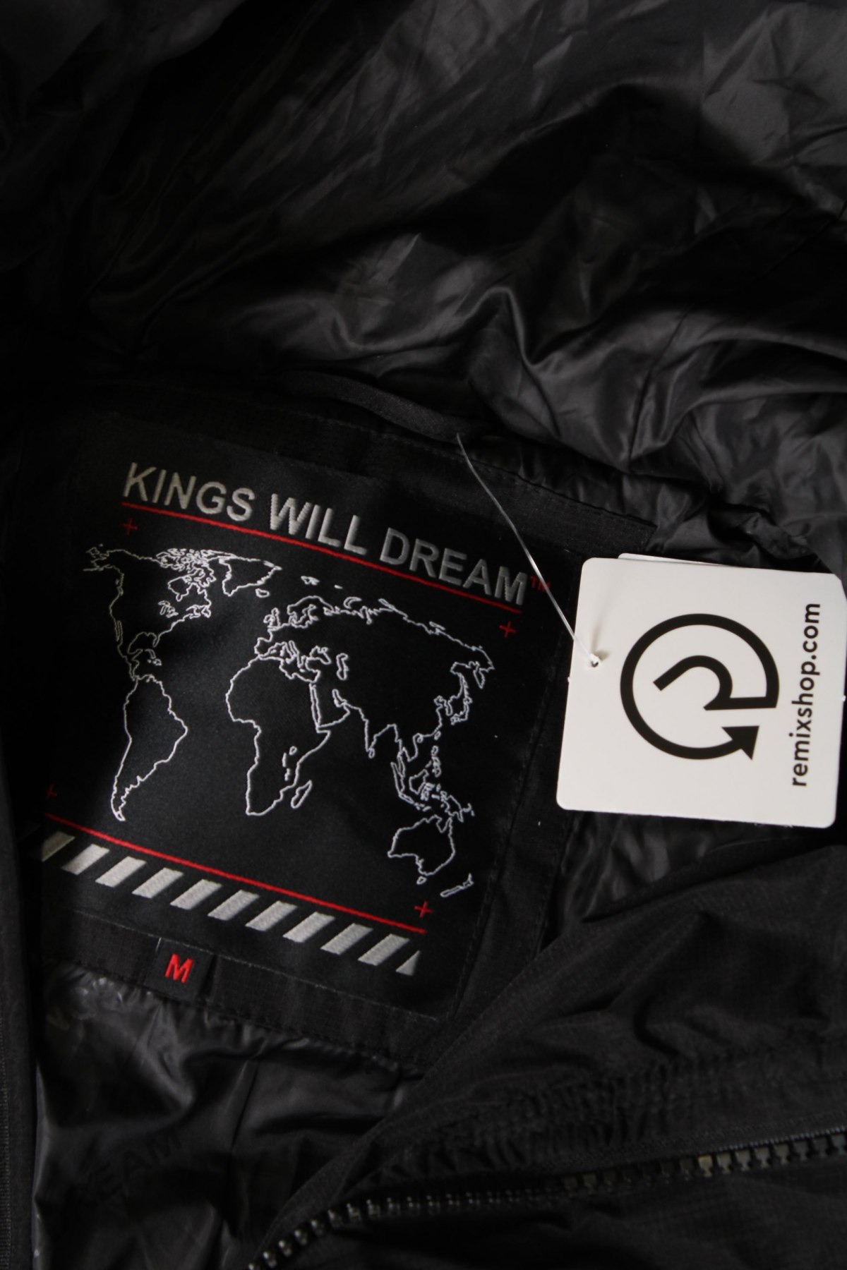 Ανδρικό μπουφάν Kings will Dream, Μέγεθος M, Χρώμα Μαύρο, Τιμή 54,19 €