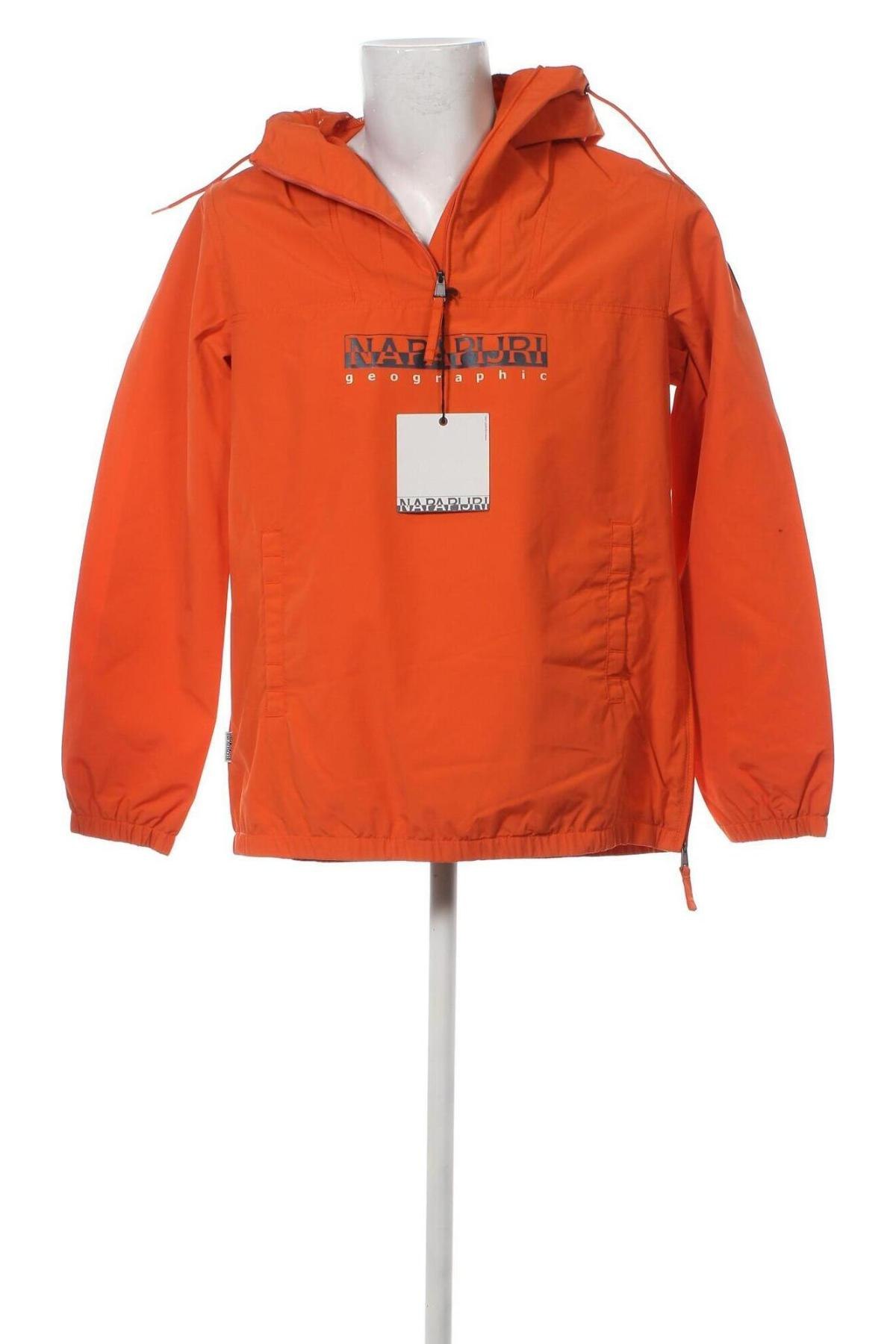 Herrenjacke Napapijri, Größe L, Farbe Orange, Preis 102,54 €
