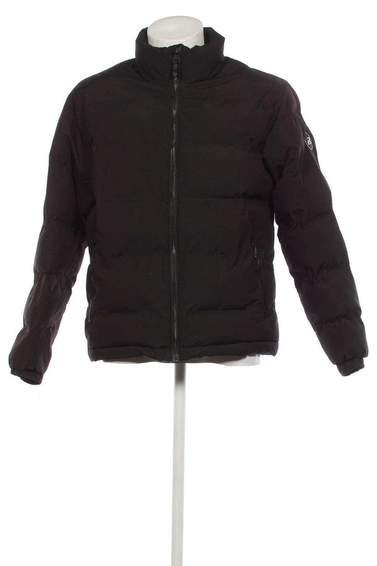 Ανδρικό μπουφάν Pull&Bear, Μέγεθος M, Χρώμα Μαύρο, Τιμή 22,53 €