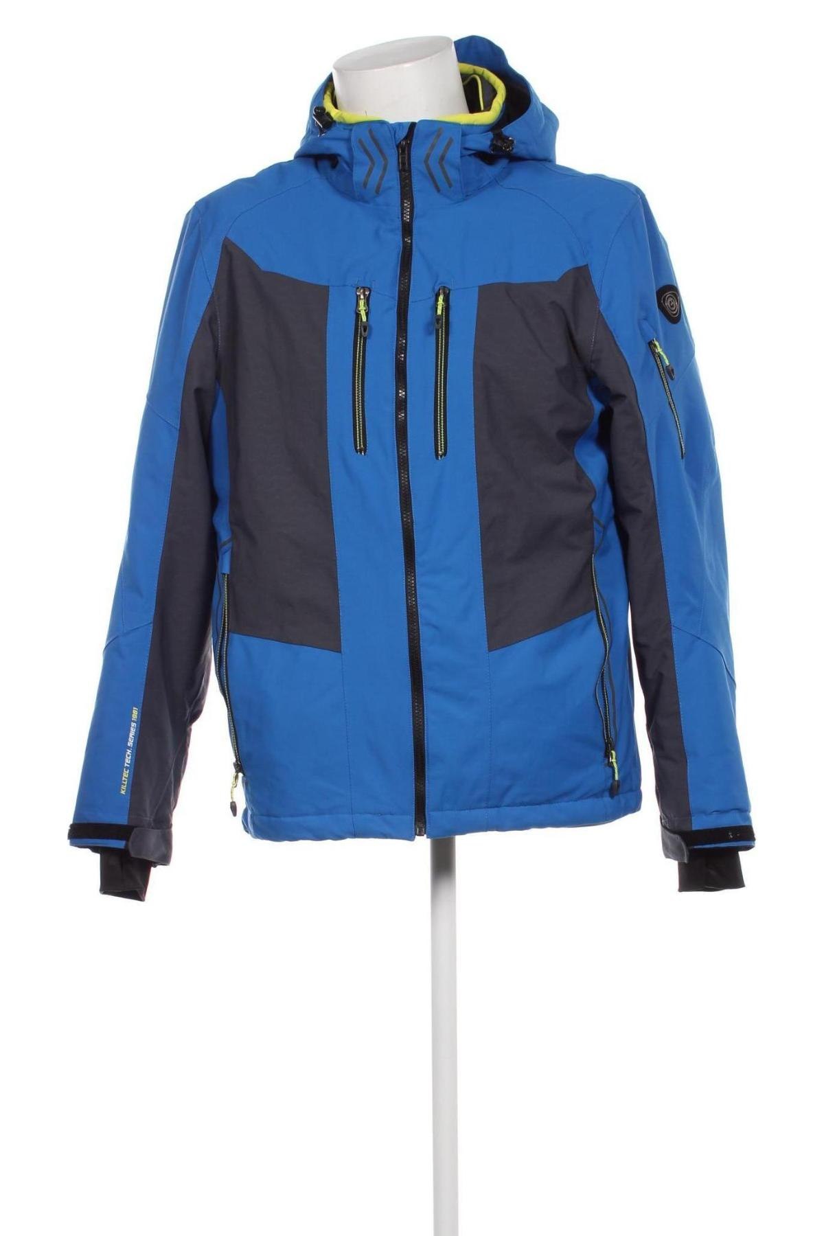 Herrenjacke für Wintersports Killtec, Größe M, Farbe Blau, Preis 93,81 €