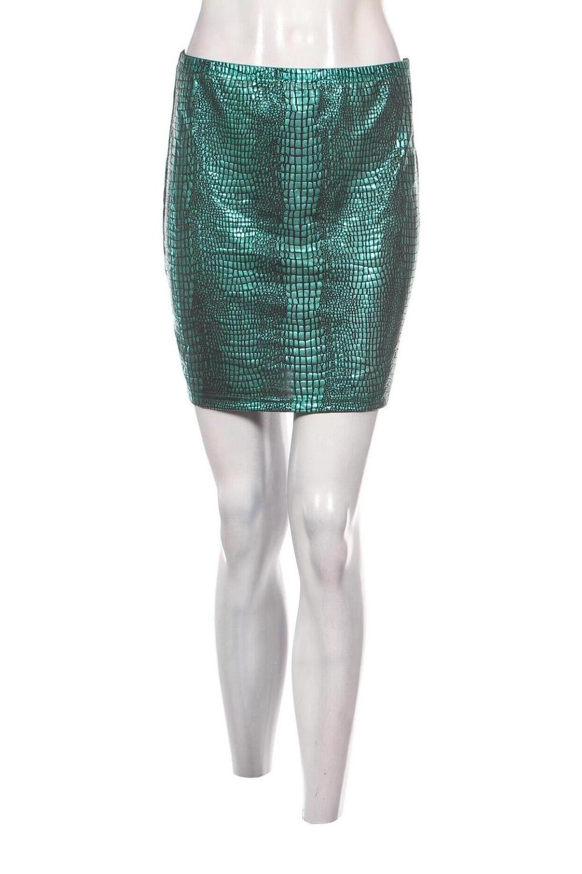 Φούστα SHEIN, Μέγεθος L, Χρώμα Πράσινο, Τιμή 7,18 €