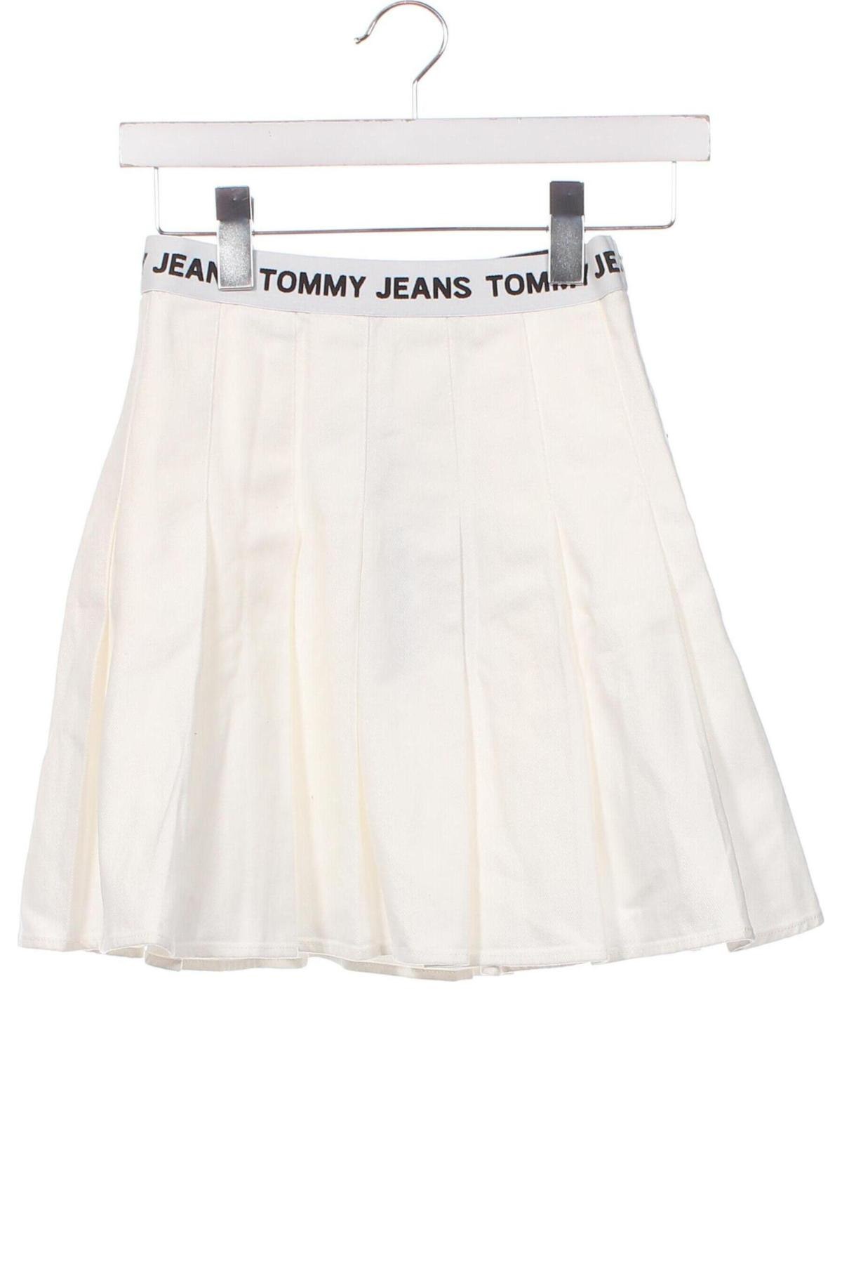 Rock Tommy Jeans, Größe XS, Farbe Weiß, Preis € 31,35