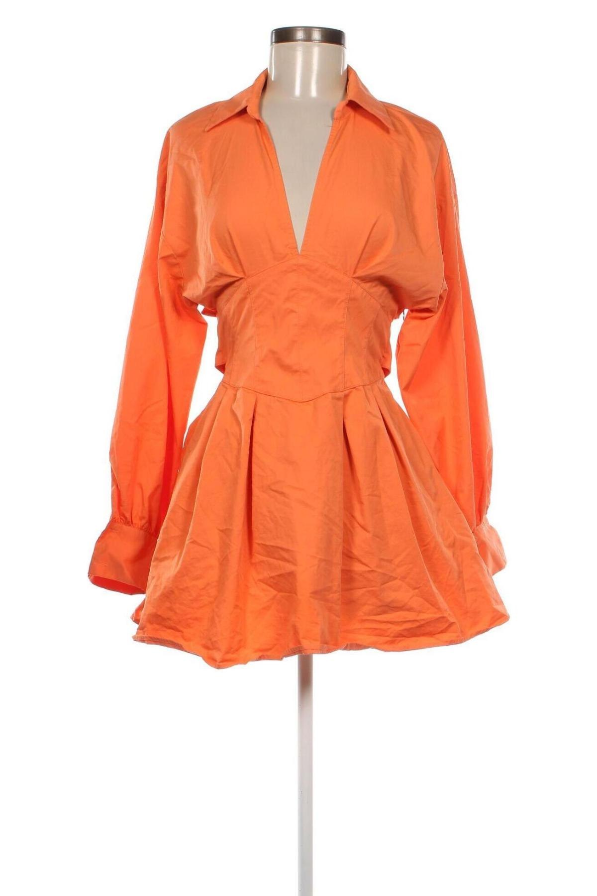 Kleid Bershka, Größe M, Farbe Orange, Preis 20,18 €