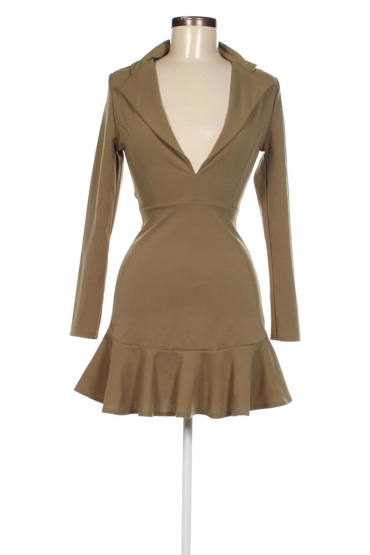 Kleid Boohoo, Größe XXS, Farbe Grün, Preis 7,86 €