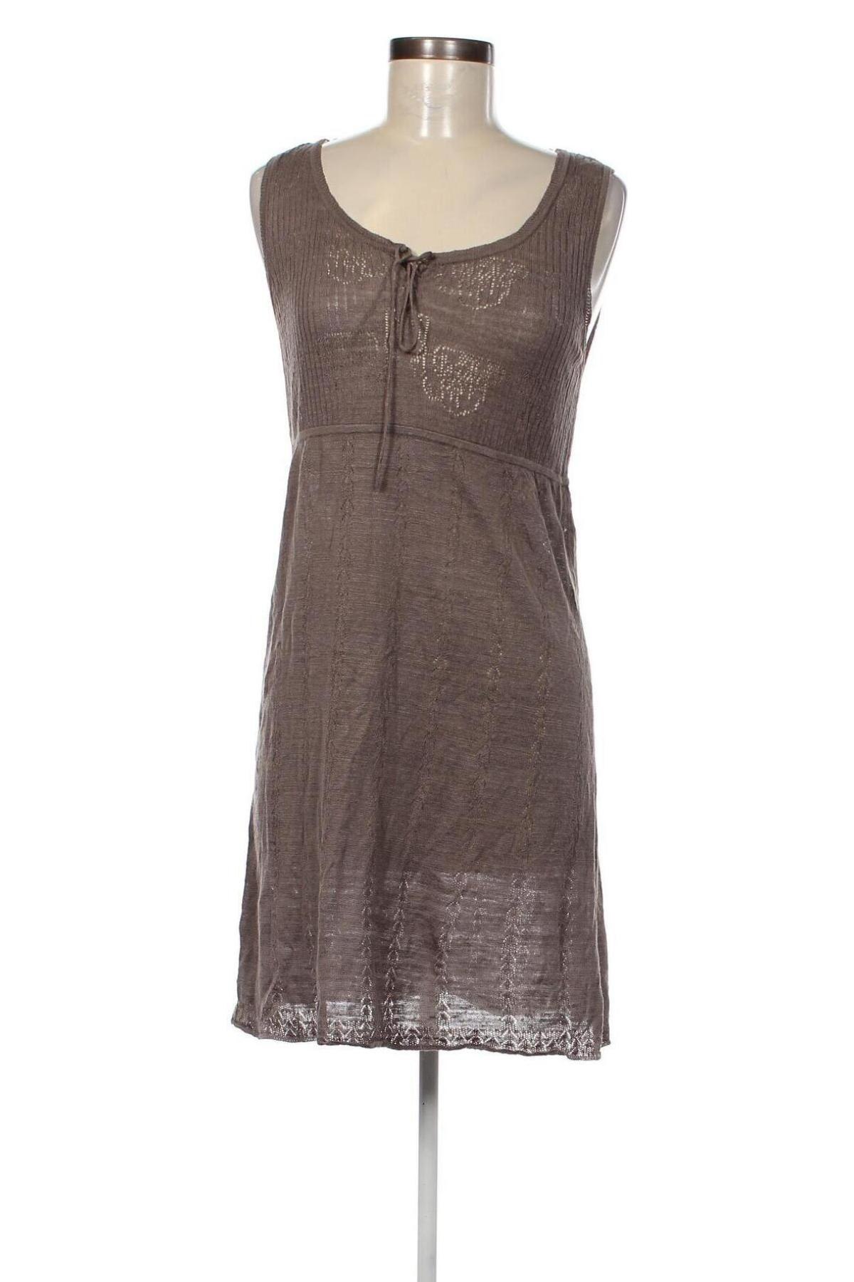 Kleid Bruno Manetti, Größe L, Farbe Grau, Preis 52,33 €