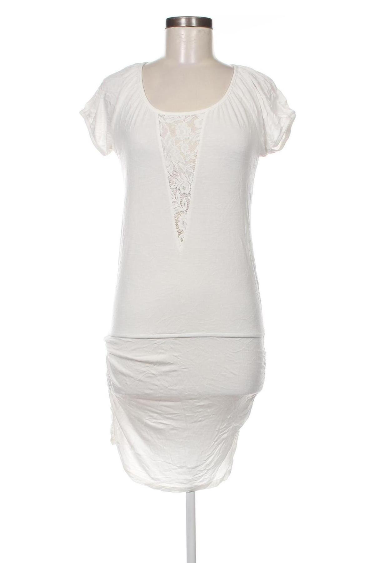 Kleid Buffalo, Größe S, Farbe Weiß, Preis 4,26 €