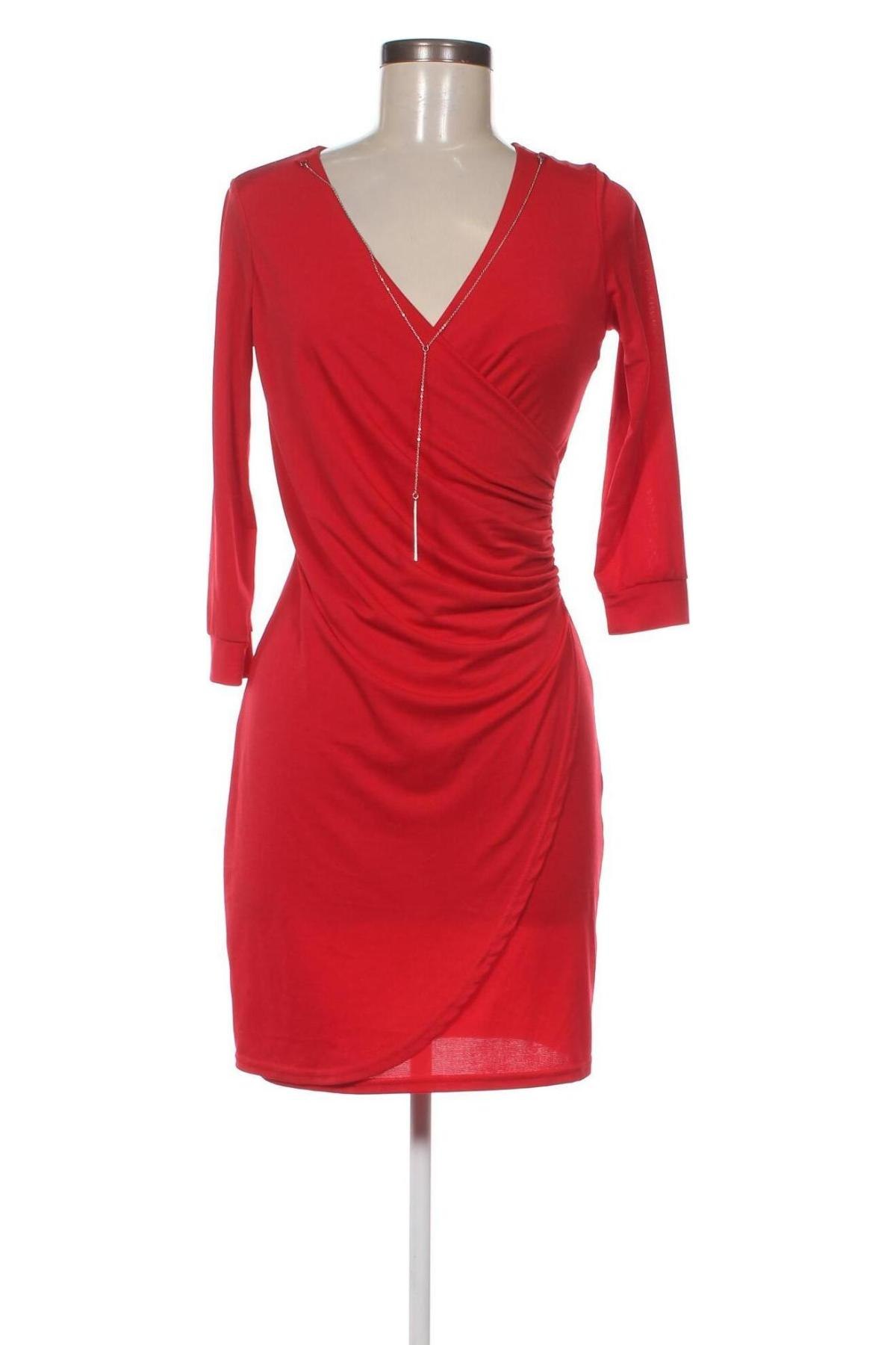 Kleid Cache Cache, Größe S, Farbe Rot, Preis 6,05 €