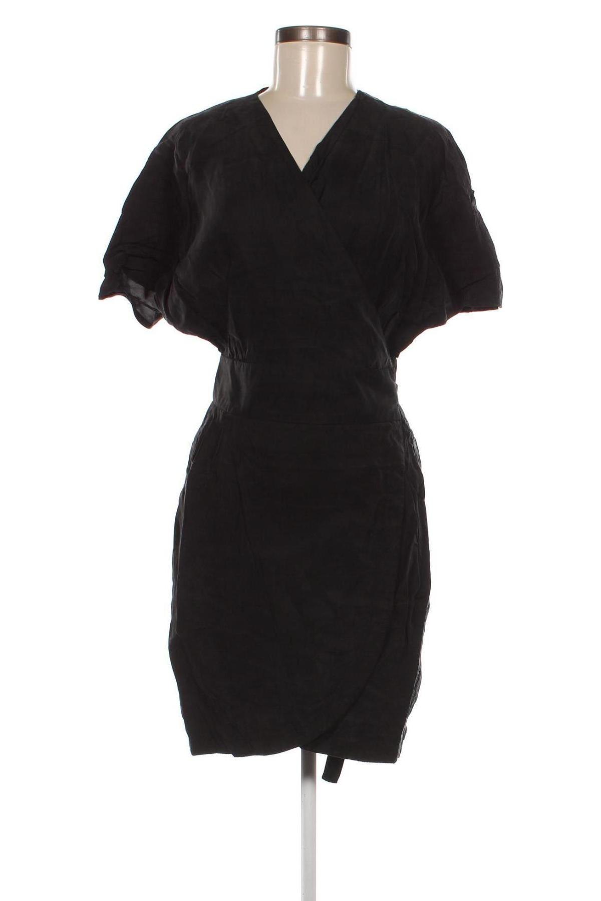 Kleid Ganni, Größe L, Farbe Grau, Preis 47,57 €