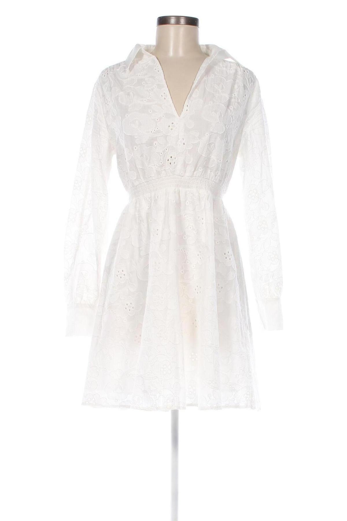 Kleid Guido Maria Kretschmer for About You, Größe M, Farbe Weiß, Preis 31,55 €