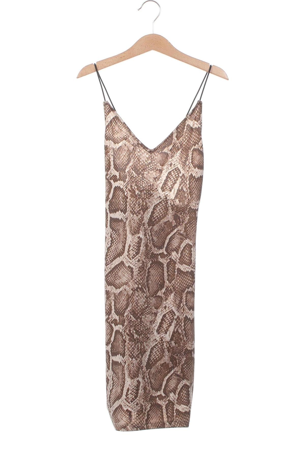 Kleid H&M Divided, Größe XS, Farbe Braun, Preis 6,66 €