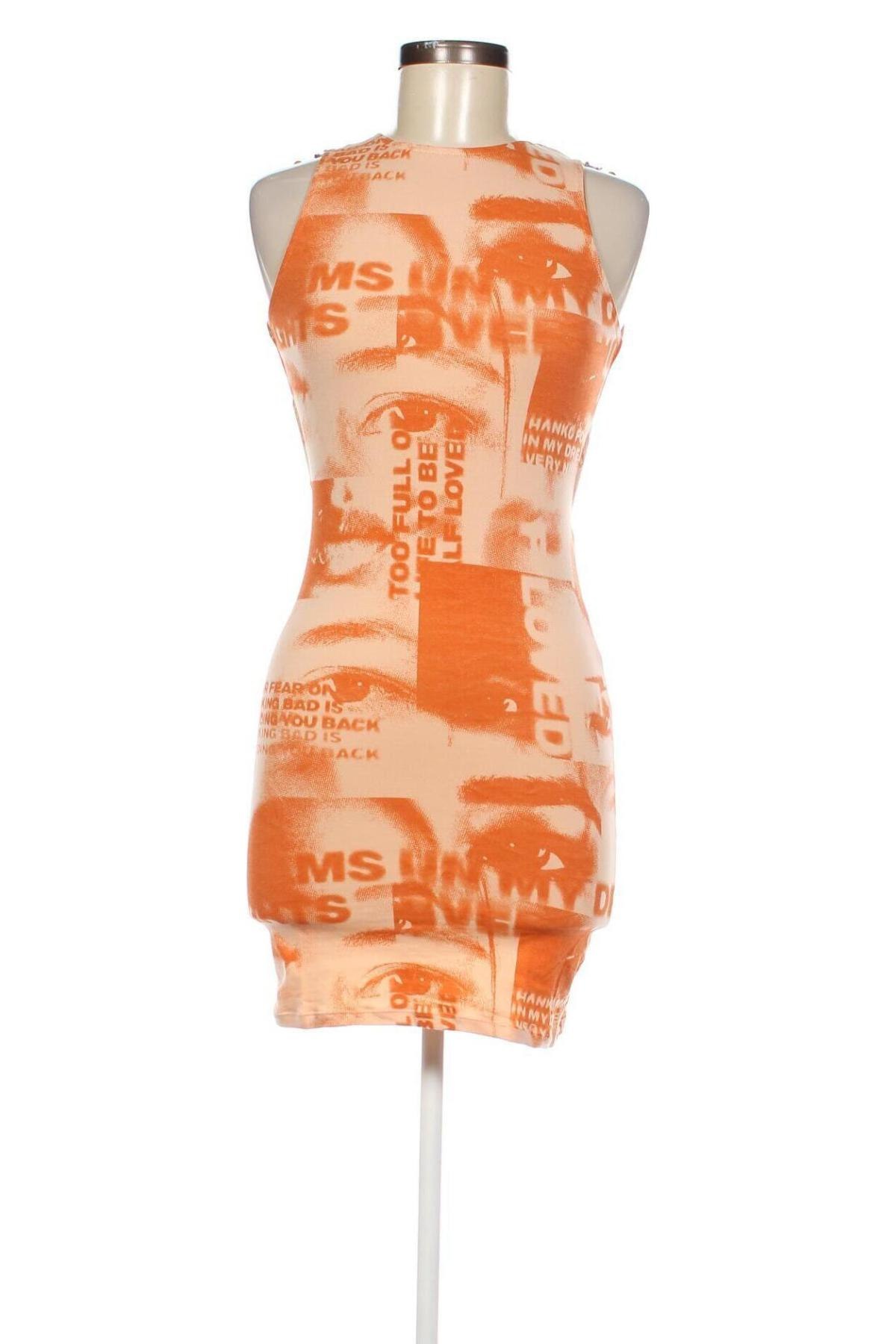 Φόρεμα Jennyfer, Μέγεθος M, Χρώμα Πορτοκαλί, Τιμή 4,98 €