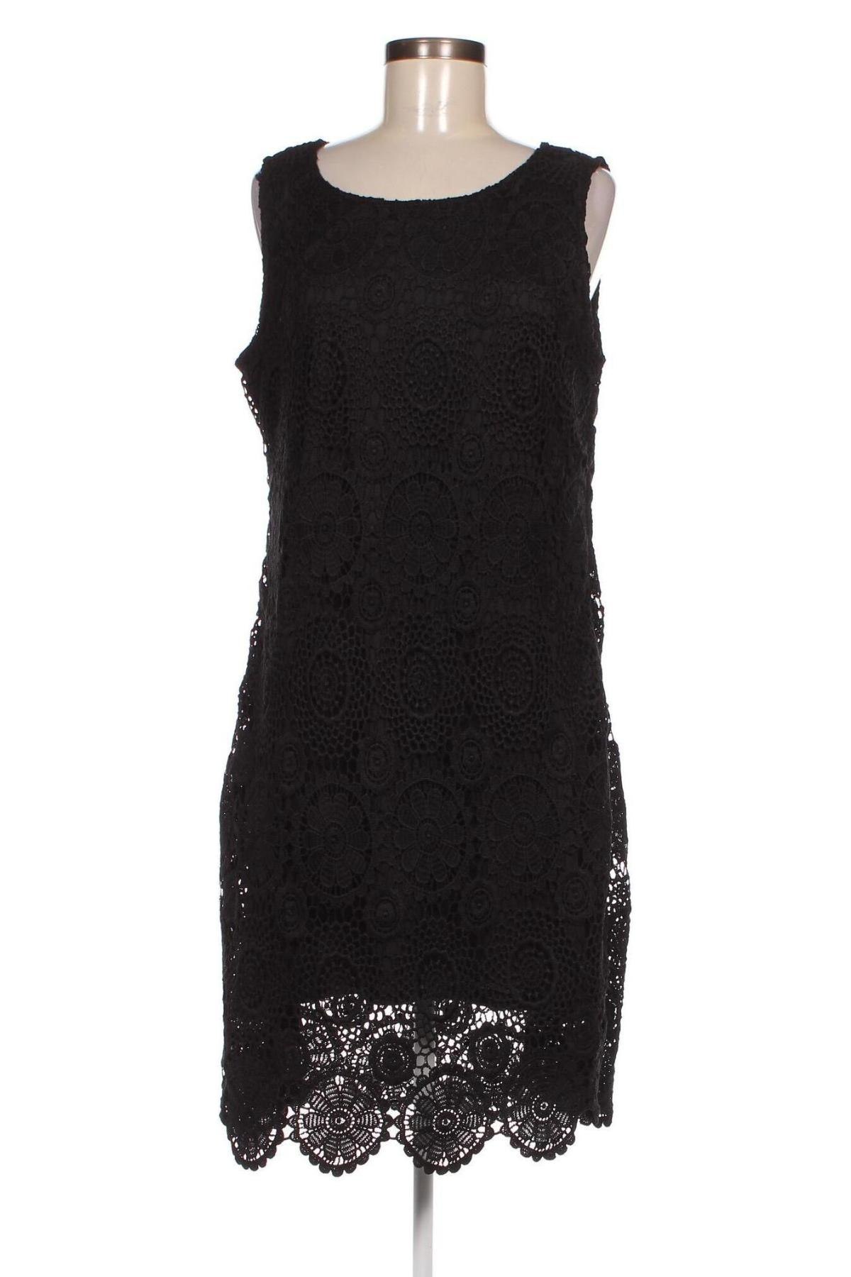 Šaty  Laura Torelli, Velikost L, Barva Černá, Cena  185,00 Kč