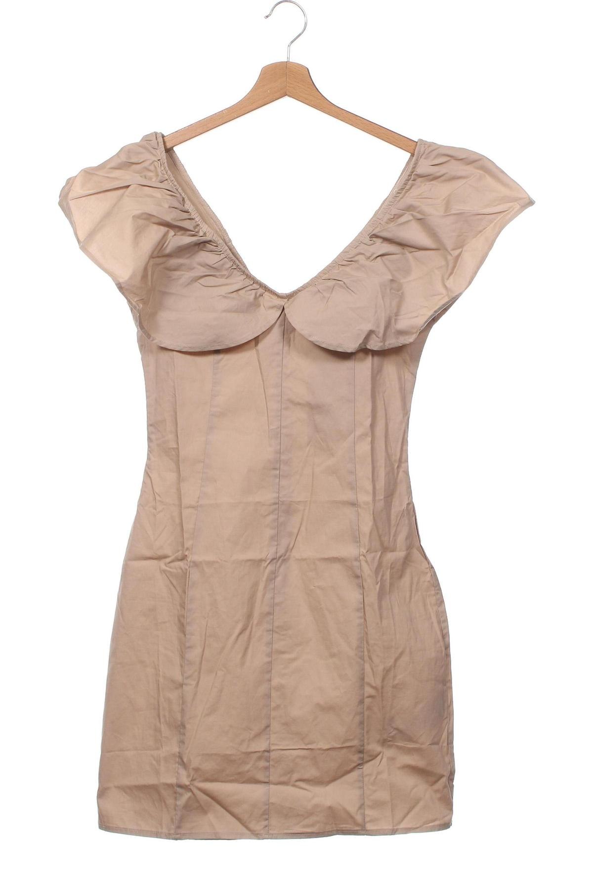 Φόρεμα Missguided, Μέγεθος S, Χρώμα  Μπέζ, Τιμή 6,88 €