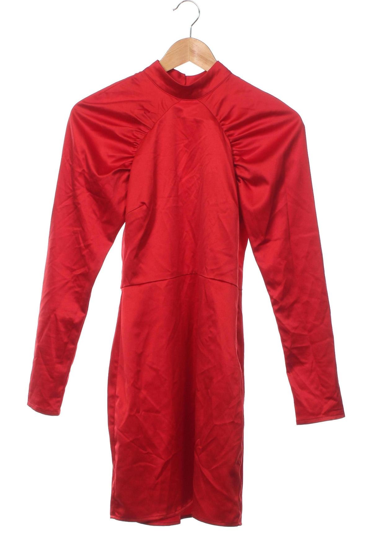 Kleid NA-KD, Größe XS, Farbe Rot, Preis 9,42 €