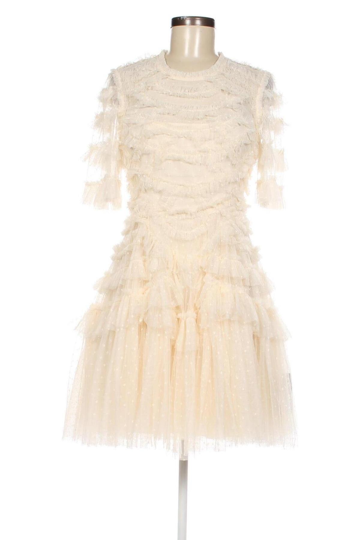 Kleid Needle & Thread, Größe M, Farbe Ecru, Preis 298,45 €