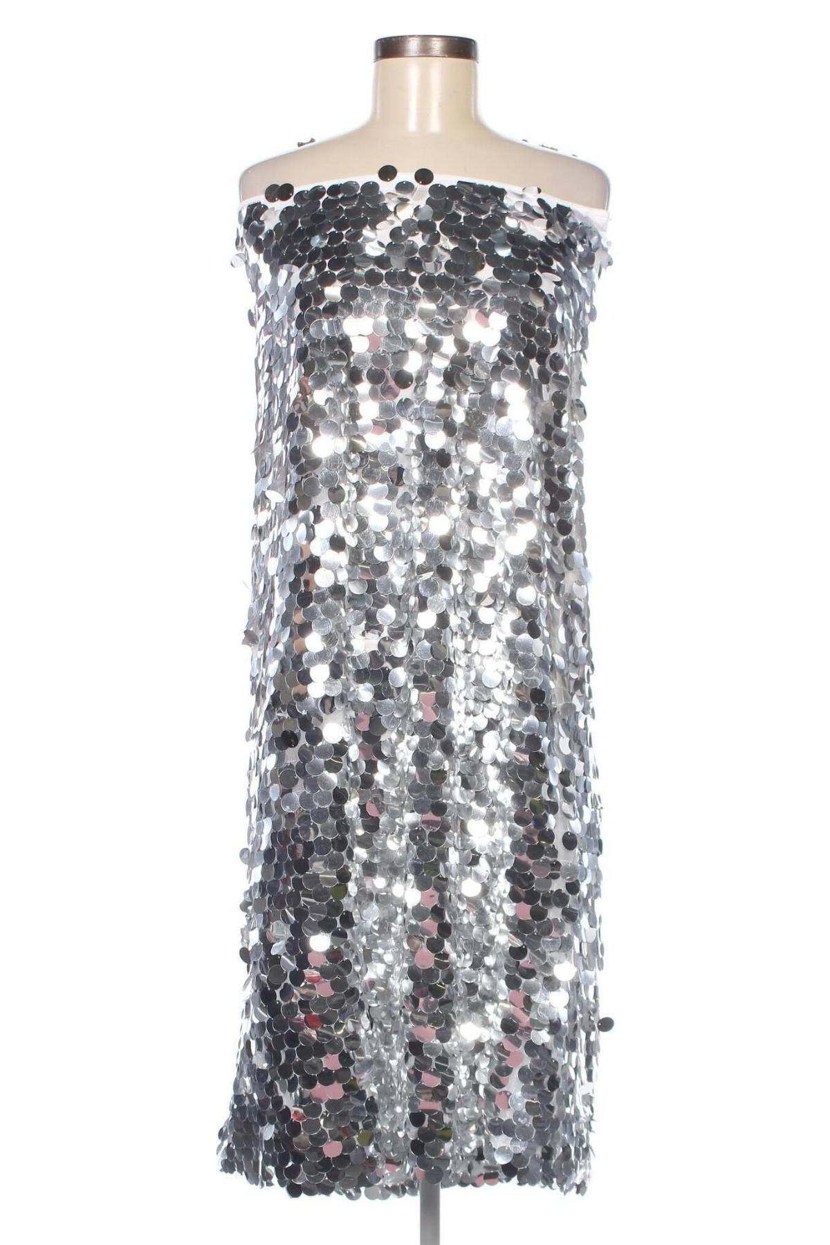 Kleid ONLY, Größe 3XL, Farbe Silber, Preis 48,85 €