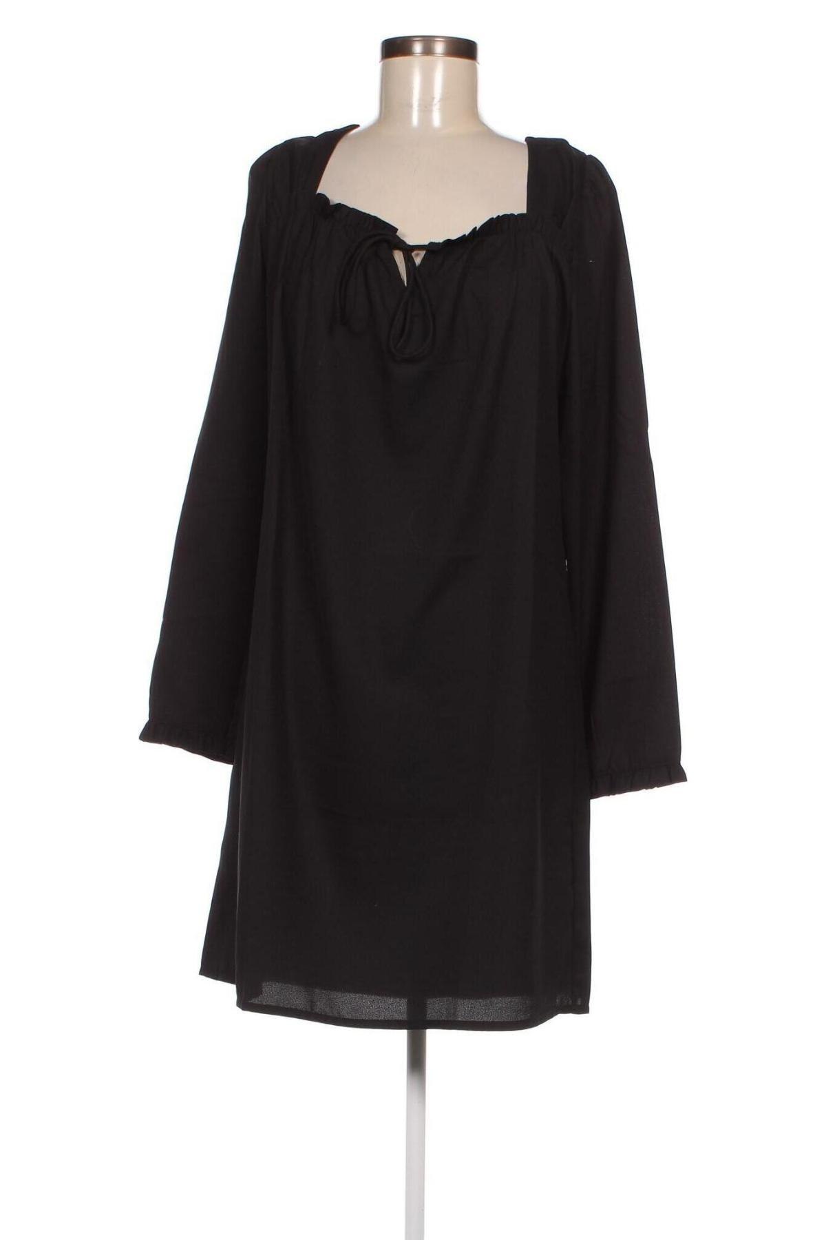 Φόρεμα Pieces, Μέγεθος XL, Χρώμα Μαύρο, Τιμή 6,58 €