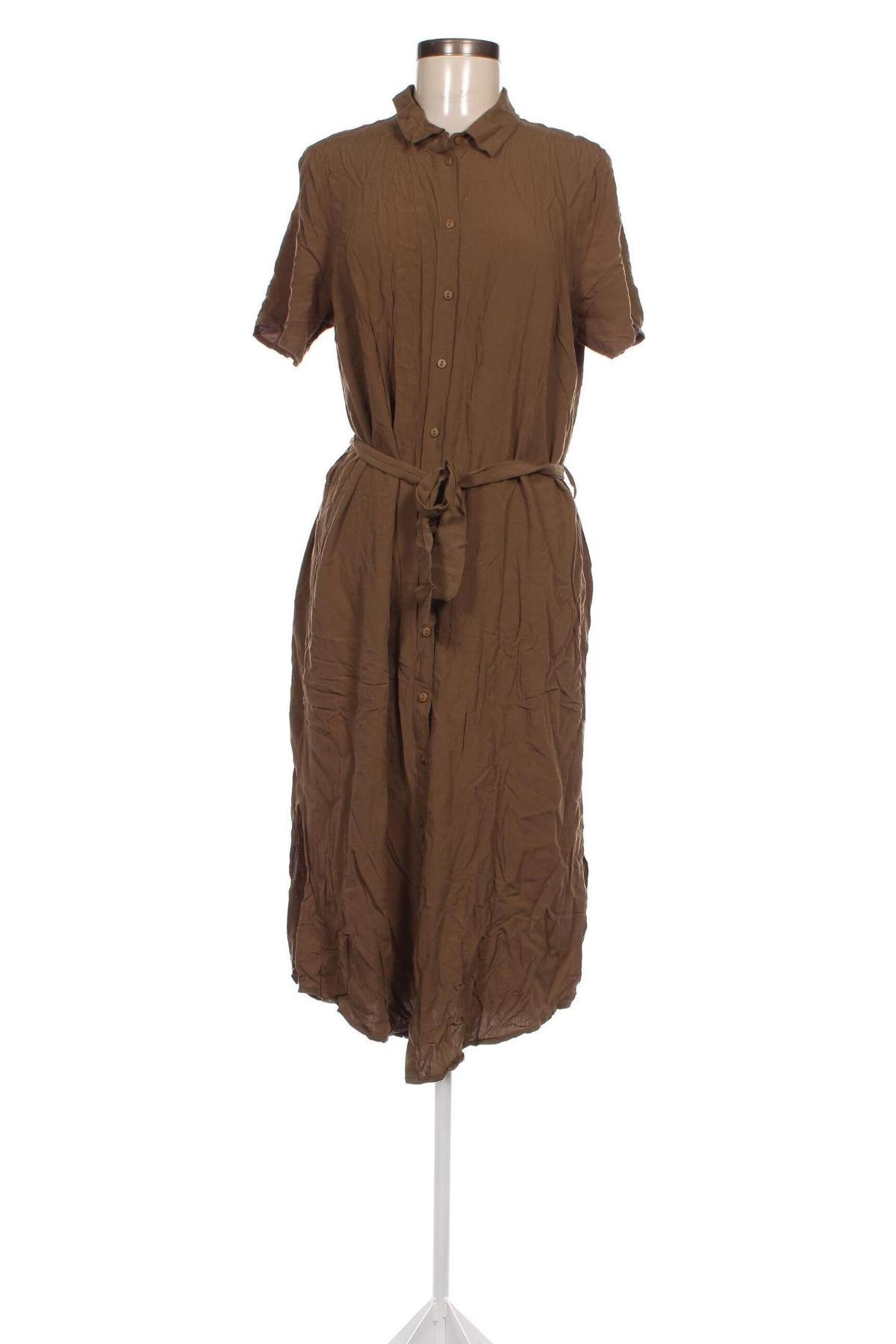 Φόρεμα Pieces, Μέγεθος XL, Χρώμα Πράσινο, Τιμή 35,88 €