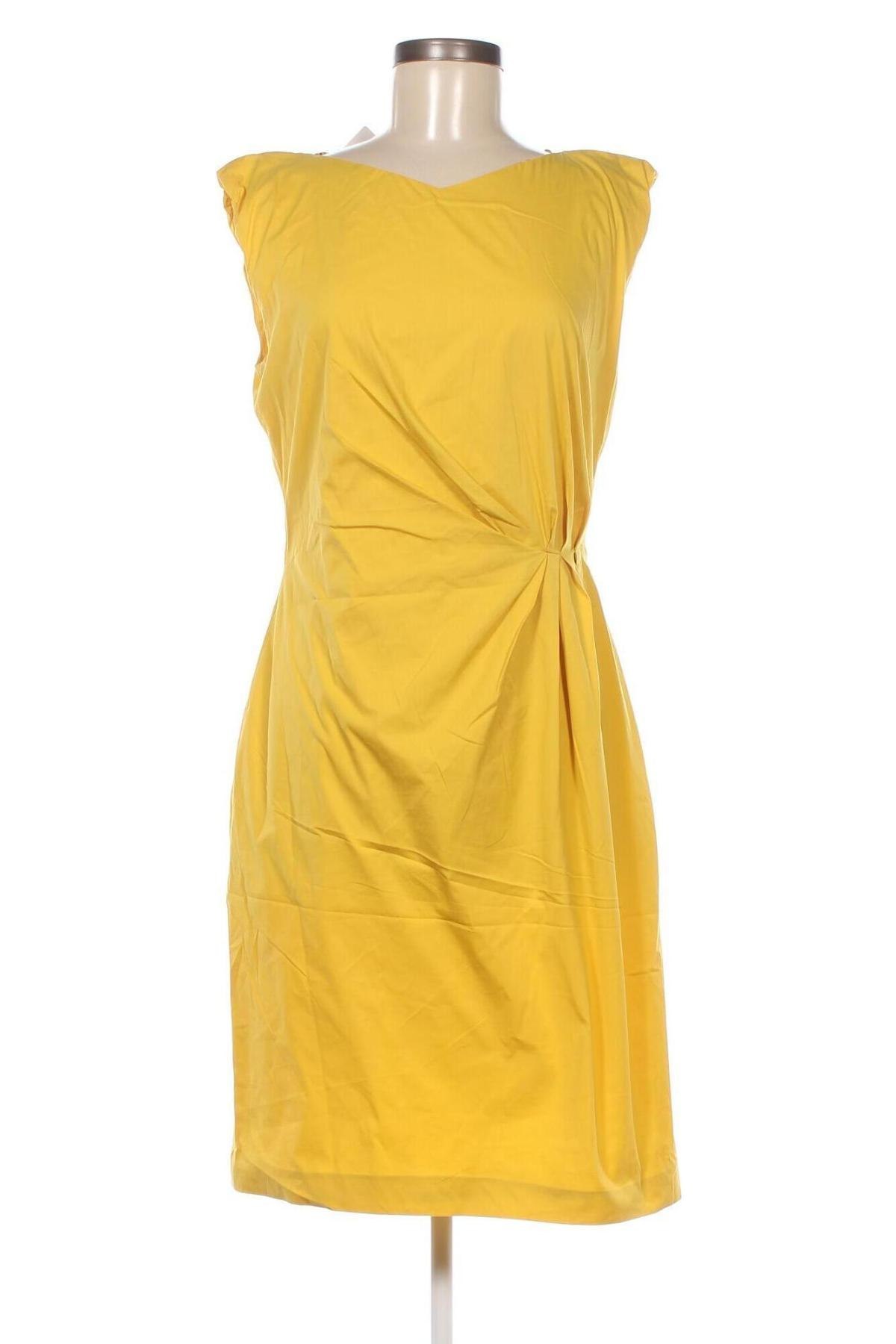 Kleid Rene Lezard, Größe M, Farbe Gelb, Preis 41,06 €