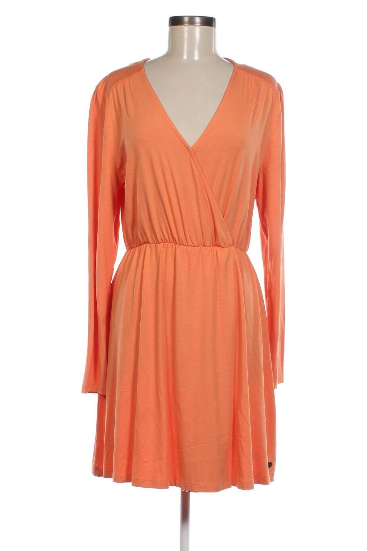 Kleid Tamaris, Größe L, Farbe Orange, Preis 8,41 €