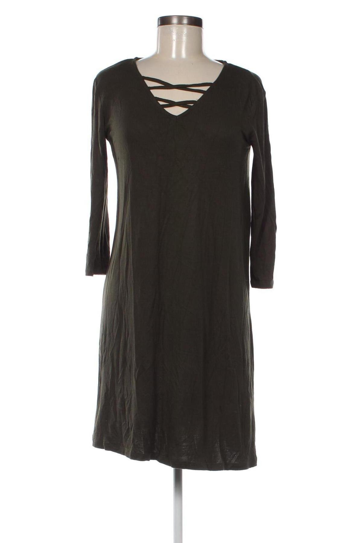 Kleid Terranova, Größe L, Farbe Grün, Preis 4,47 €