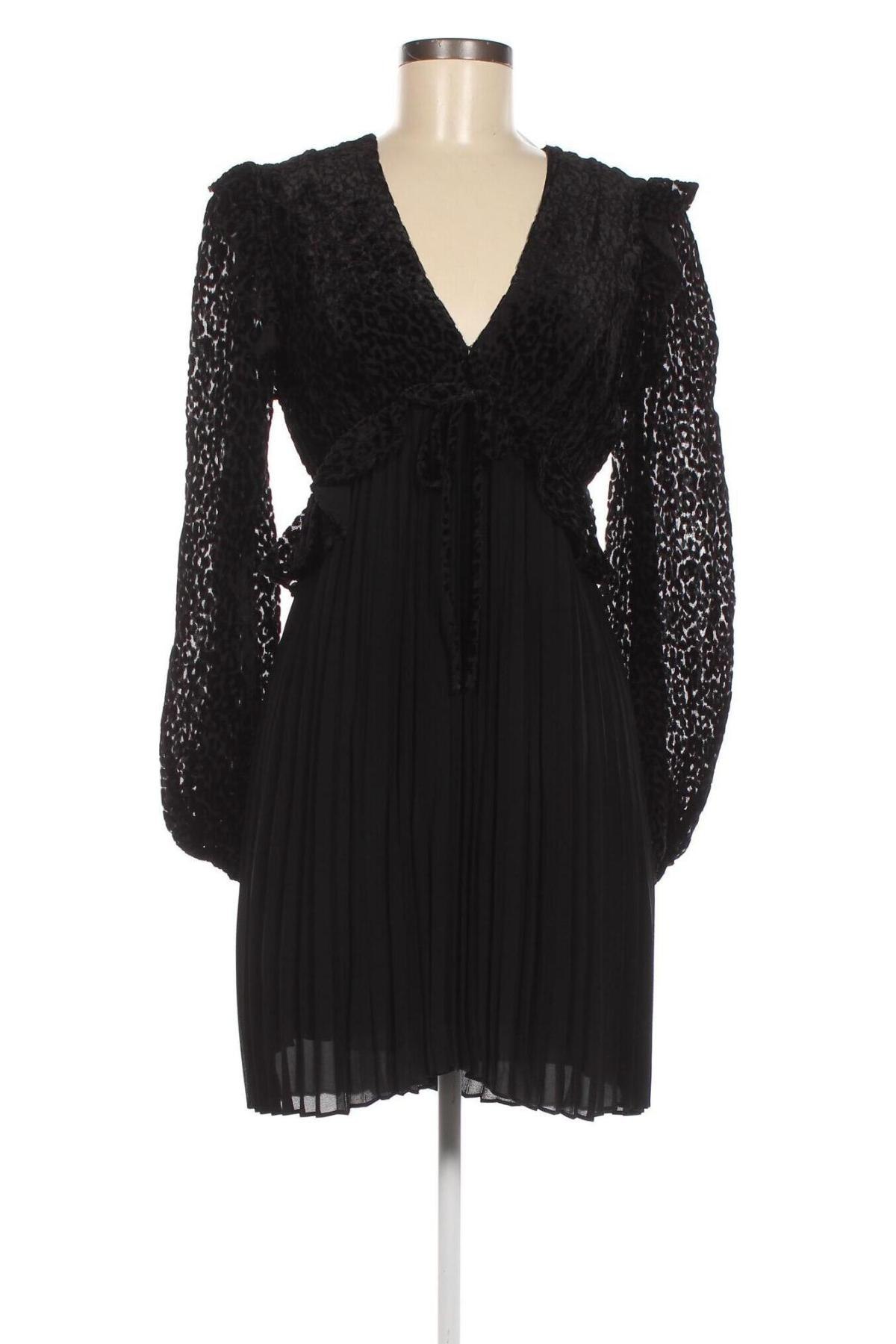 Kleid The Kooples, Größe S, Farbe Schwarz, Preis 74,18 €